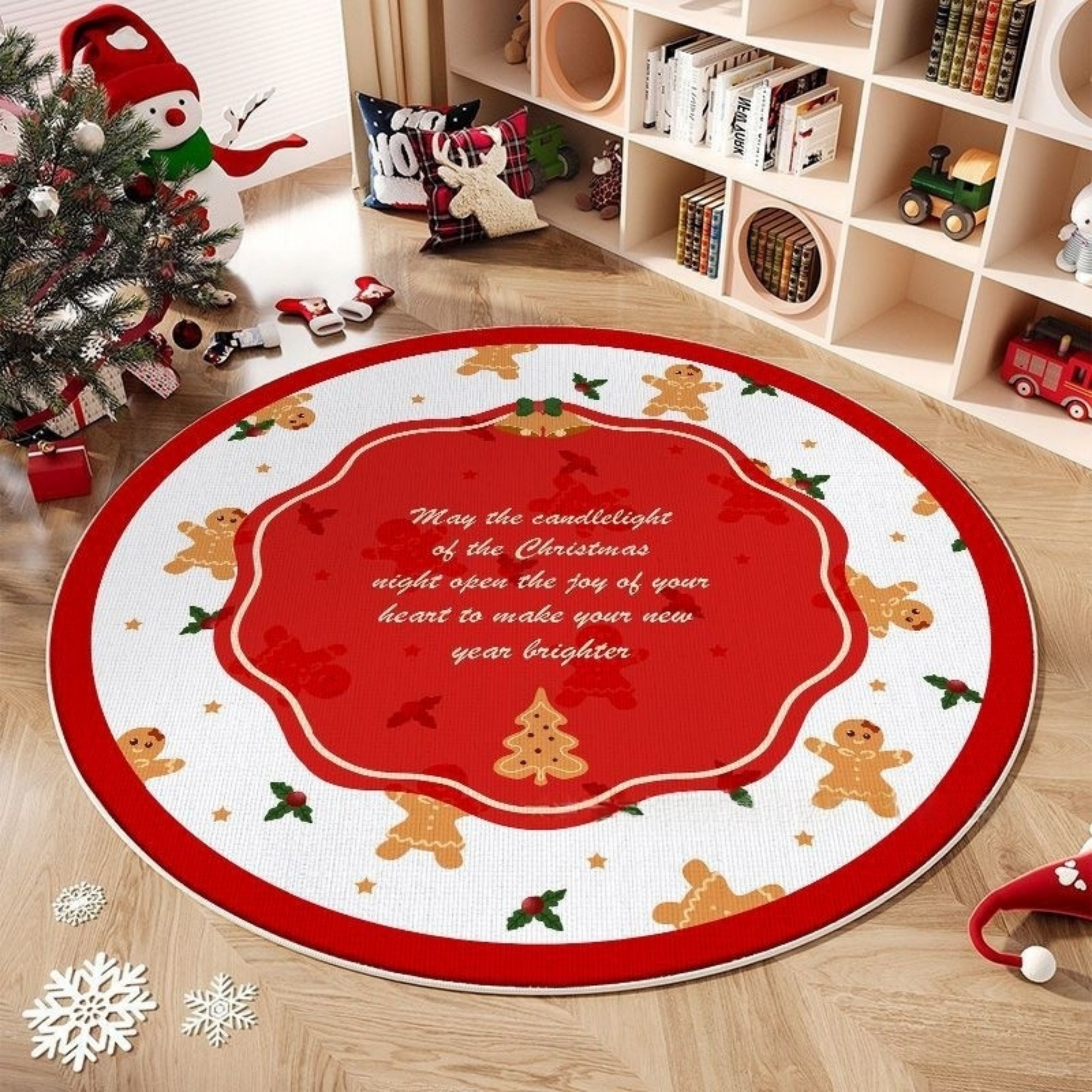 Christmas Floor Mat Holiday rug 8