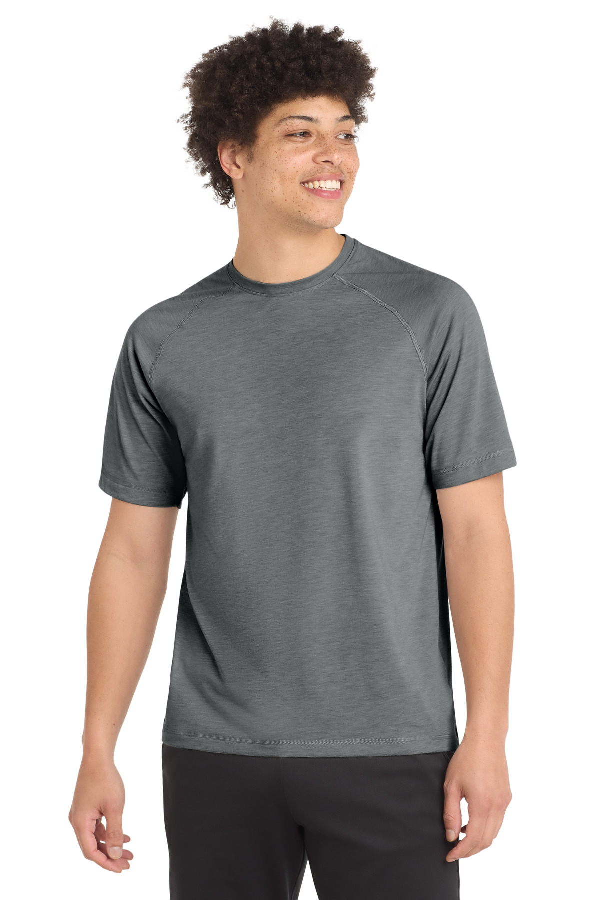 Sport-Tek PosiCharge Tri-Blend Wicking Raglan Tee. ST400 96