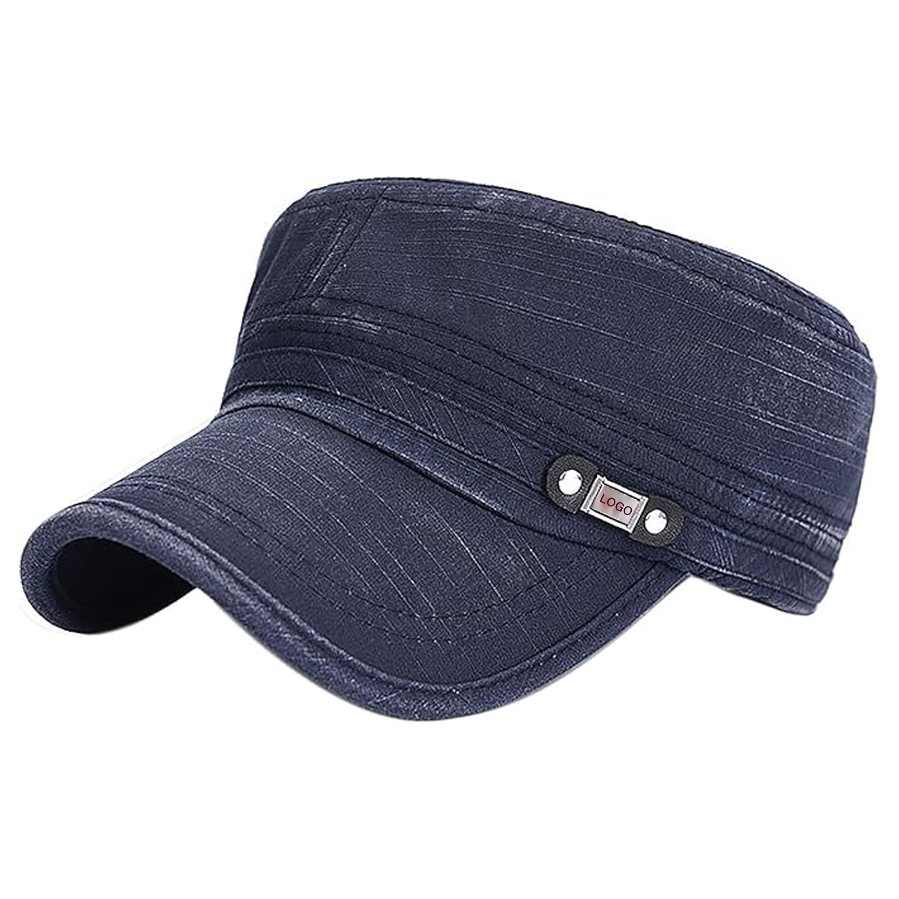 Army Cap Adjustable Flat Top Cap 4