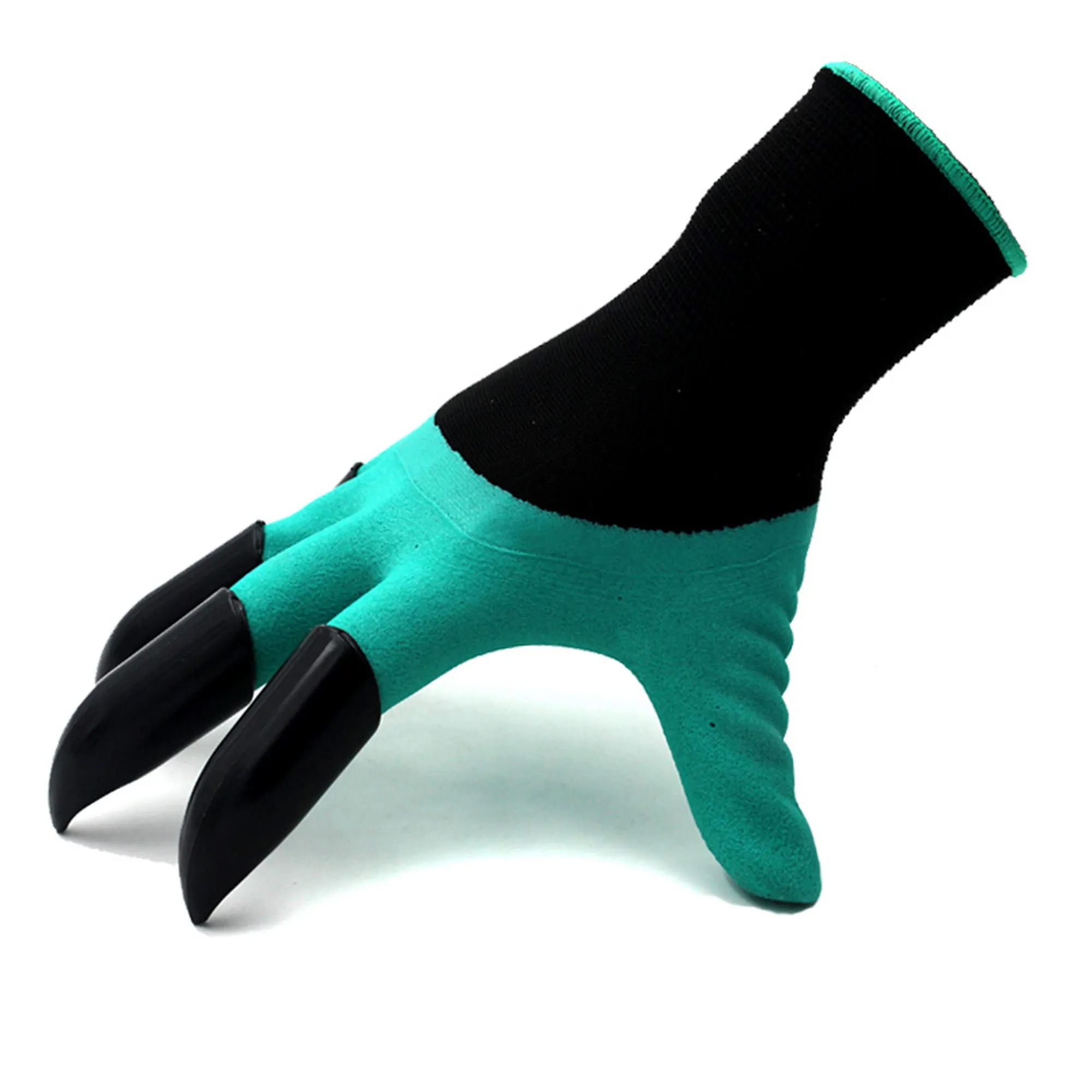 Garden Digging Gloves With 8 Fingertips Claws 3