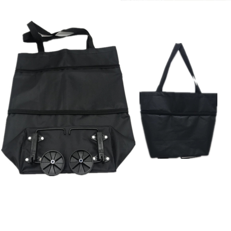Foldable Shopping Bag With Wheels 5