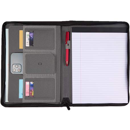 Puffer  Zippered Padfolio with FSC© Recycled Paper 3