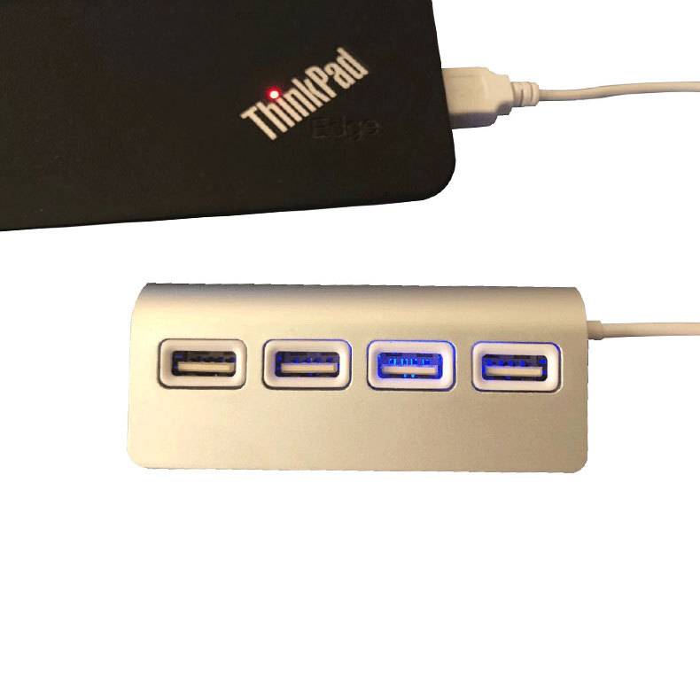 4 Port Aluminum USB 3.0 Hub 4