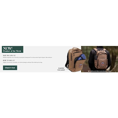 NBN Recycled Utility Insulated Backpack 38