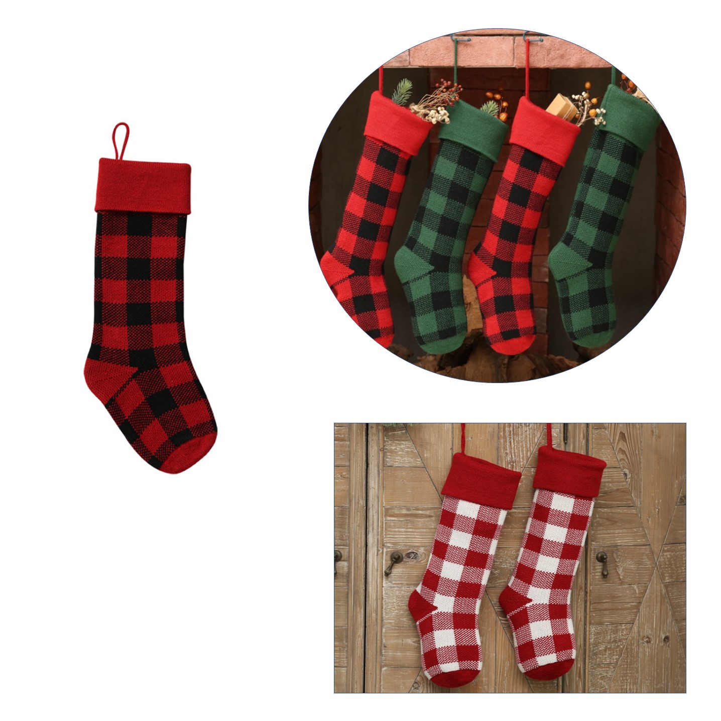 Christmas Stockings Hanging Socks 2