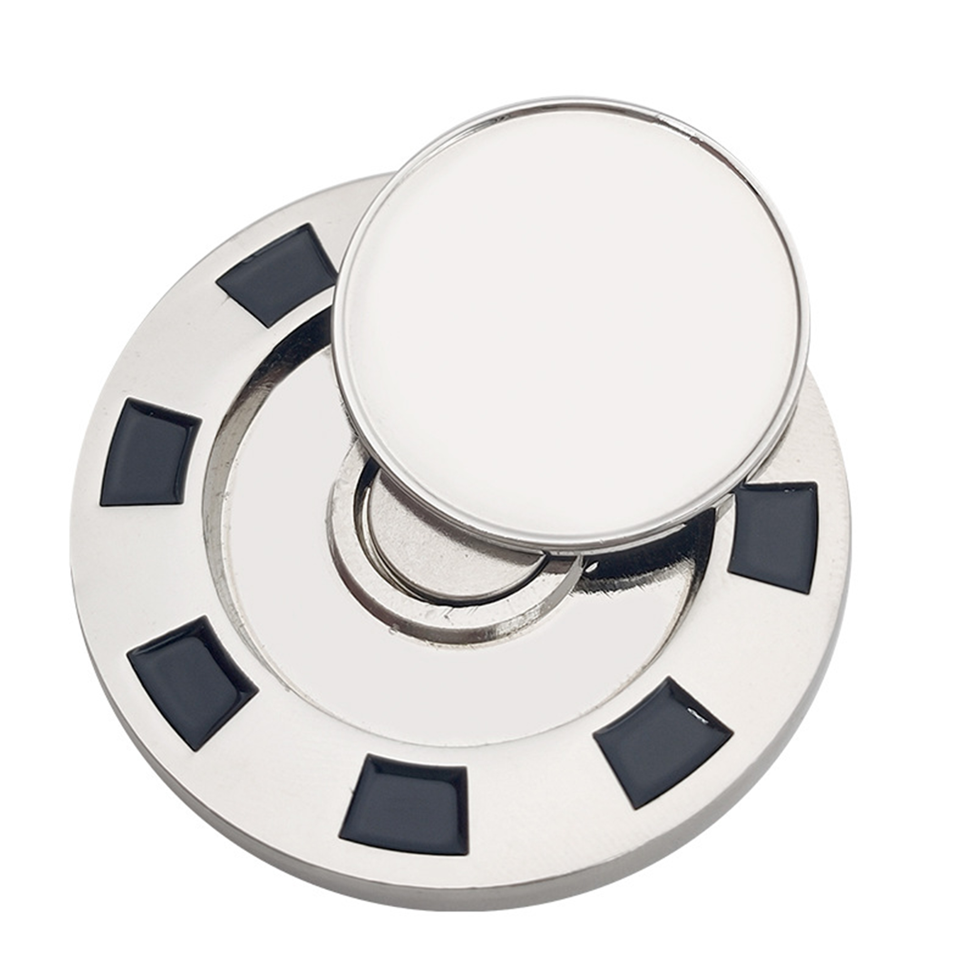 Metal Poker Chip with Removable Marker 3