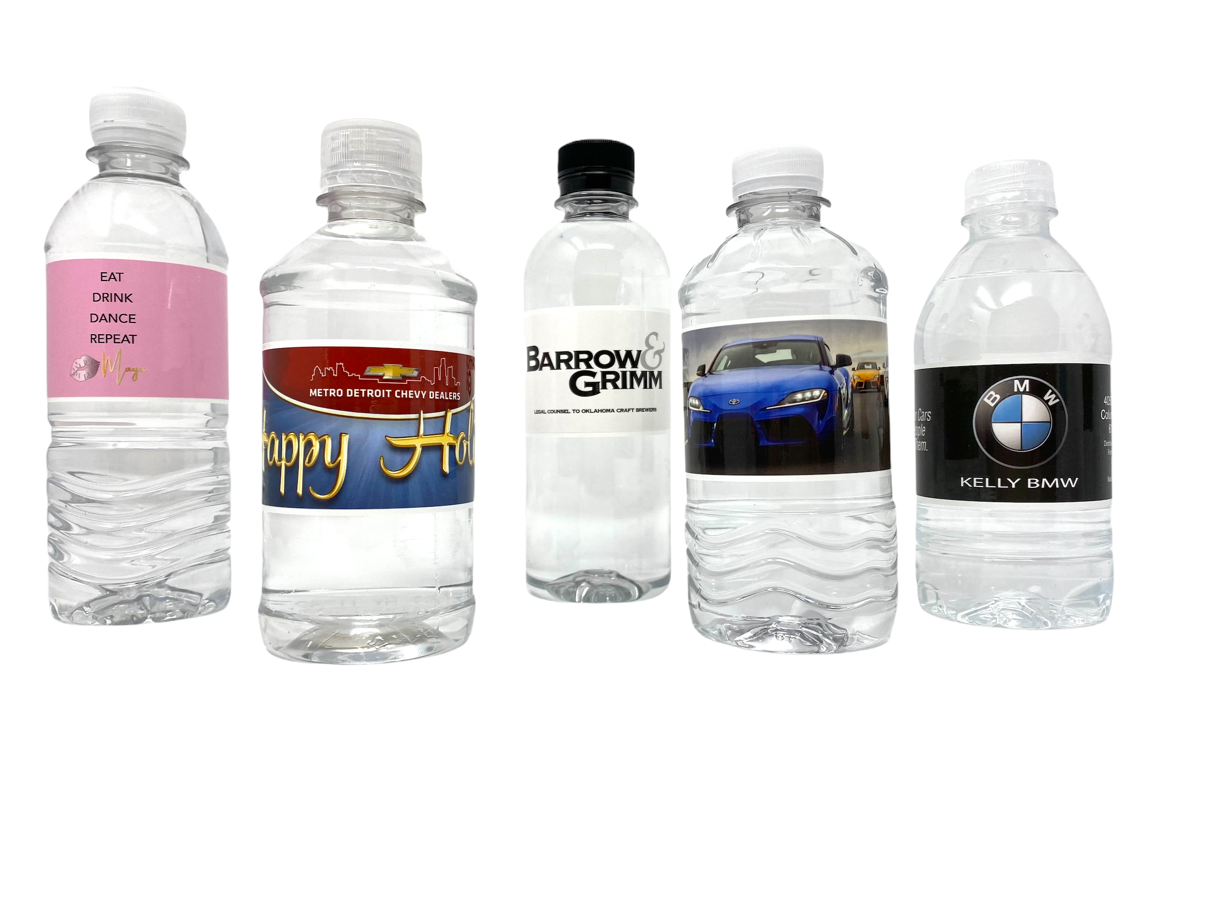 Custom Label 12 oz Bottled Water 5