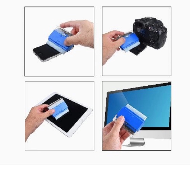 Computer Cleaner/cleaning brush and wipe in one 3