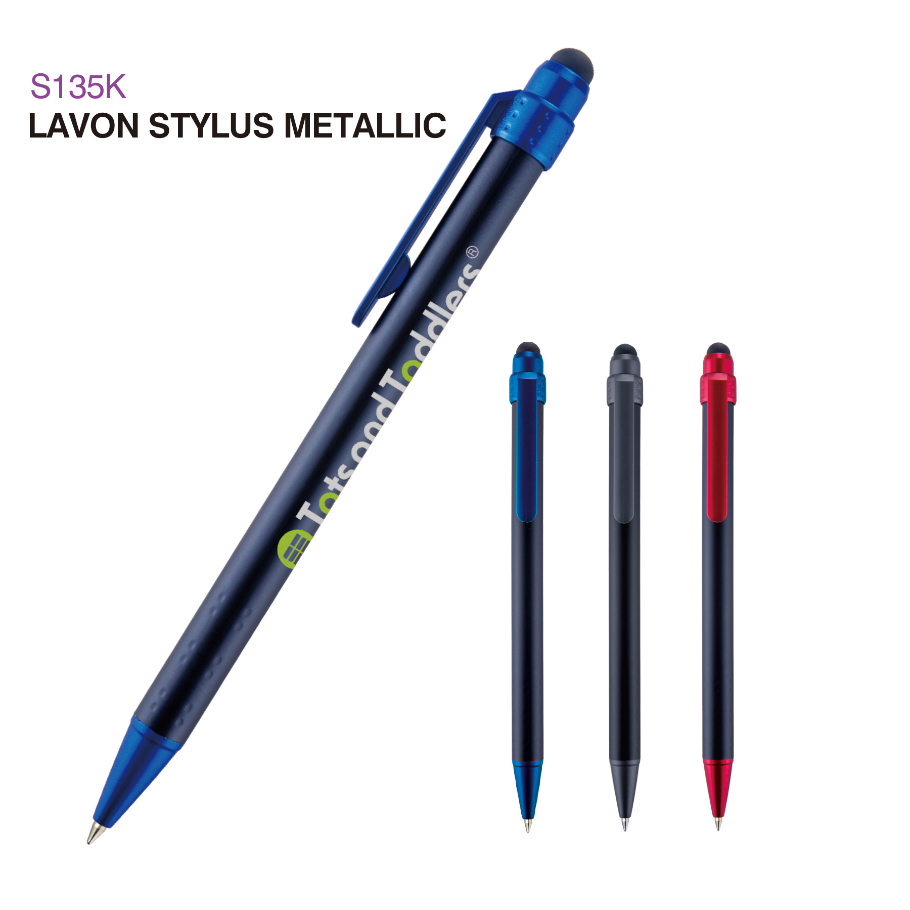 Lavon Metallic Pen & Stylus