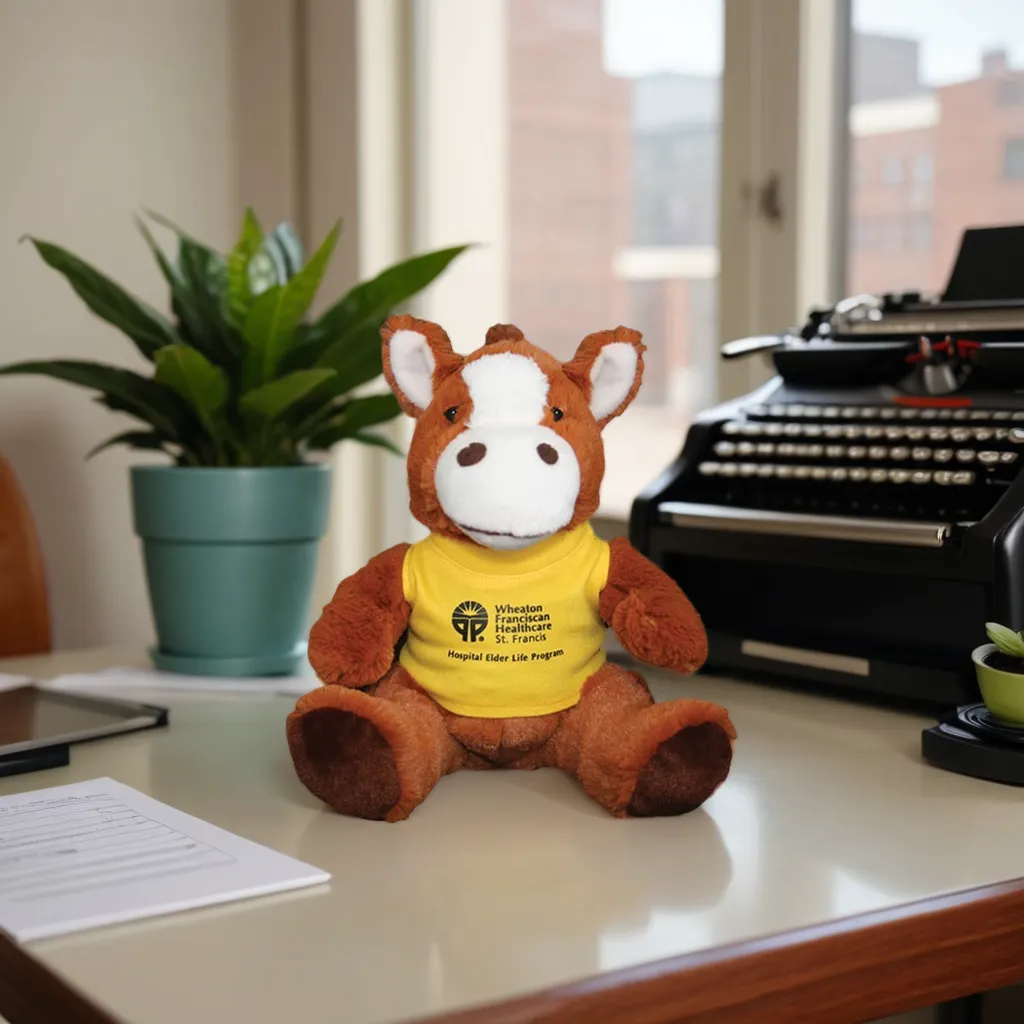 9" Plush Buddies Sitting Horse 8