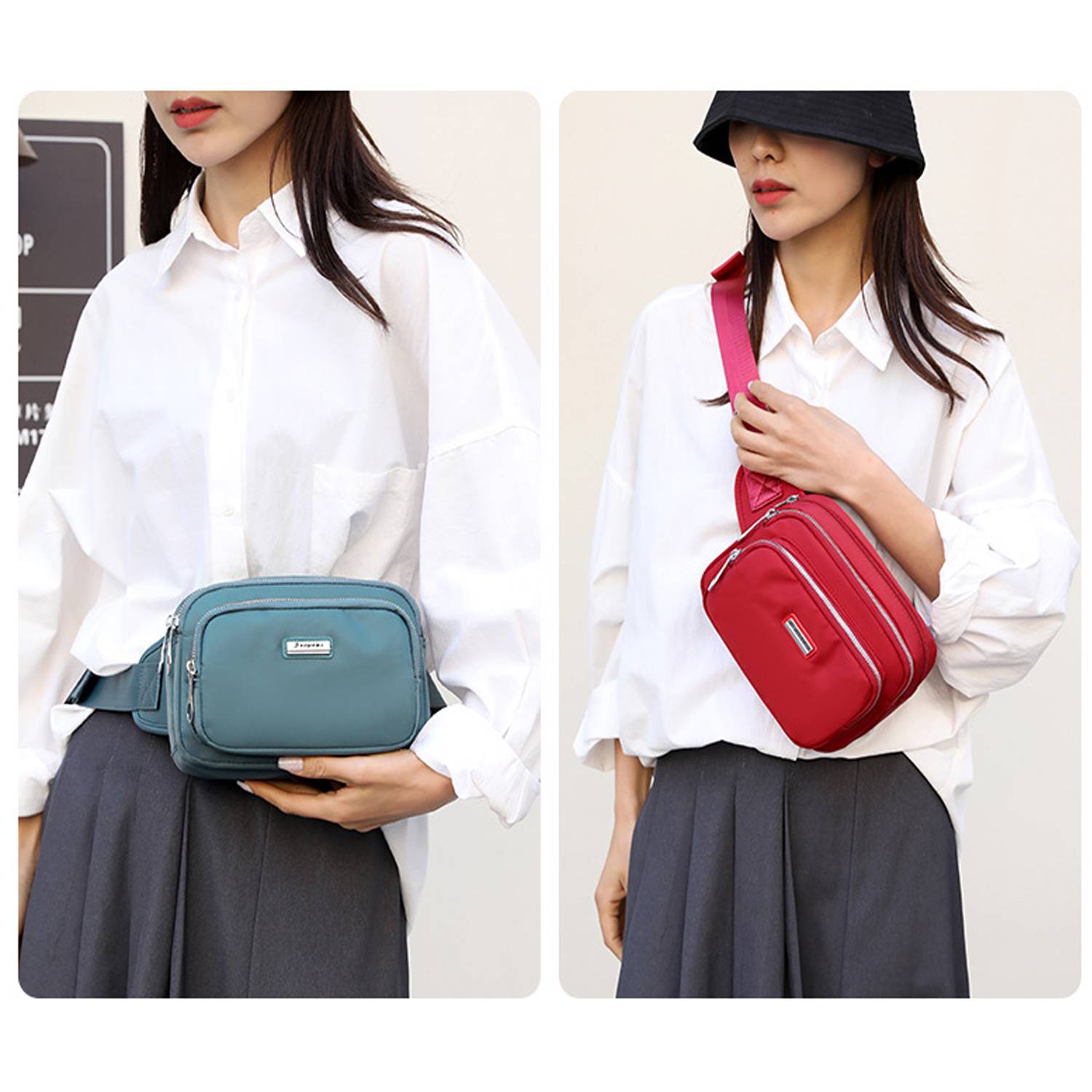 Large Capacity Wear-resistant Waterproof Waist Bag 5