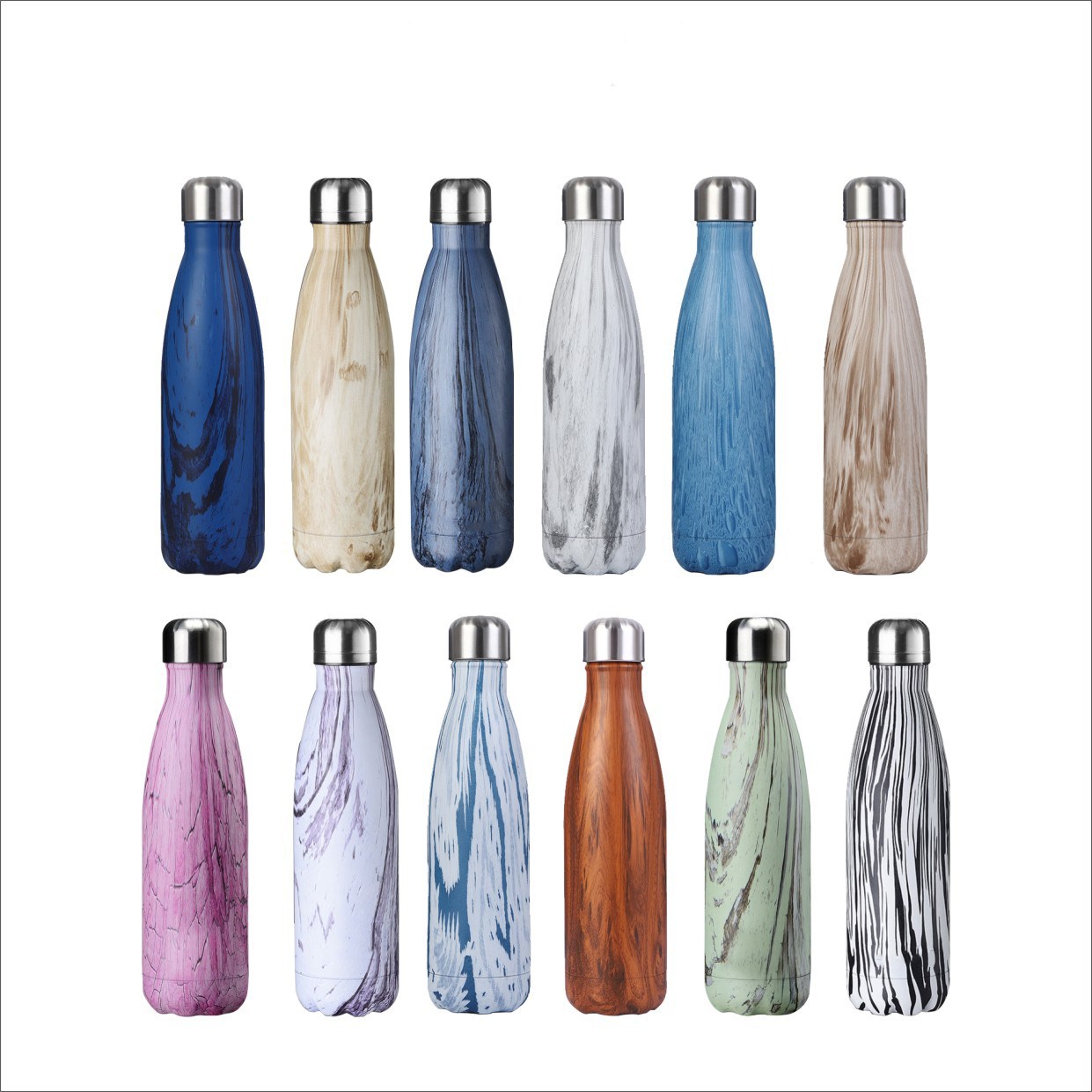 Double Wall Vacuum Insulated Stainless Steel Water Bottle, custom water bottle with logo imprint 7