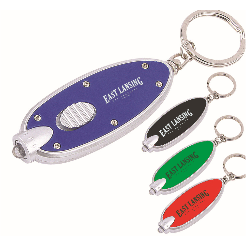 Oval Led Key Chain 3