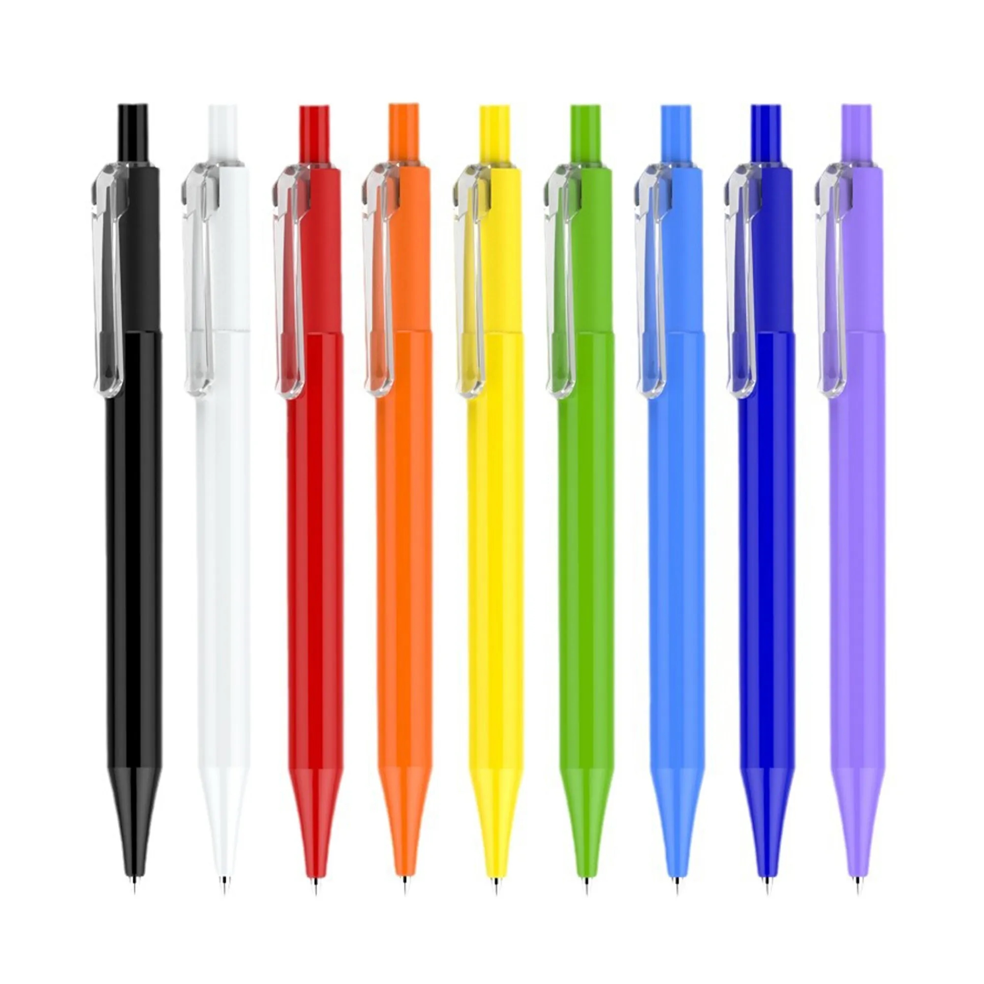 Retractable Plastic Ballpoint Pen 4