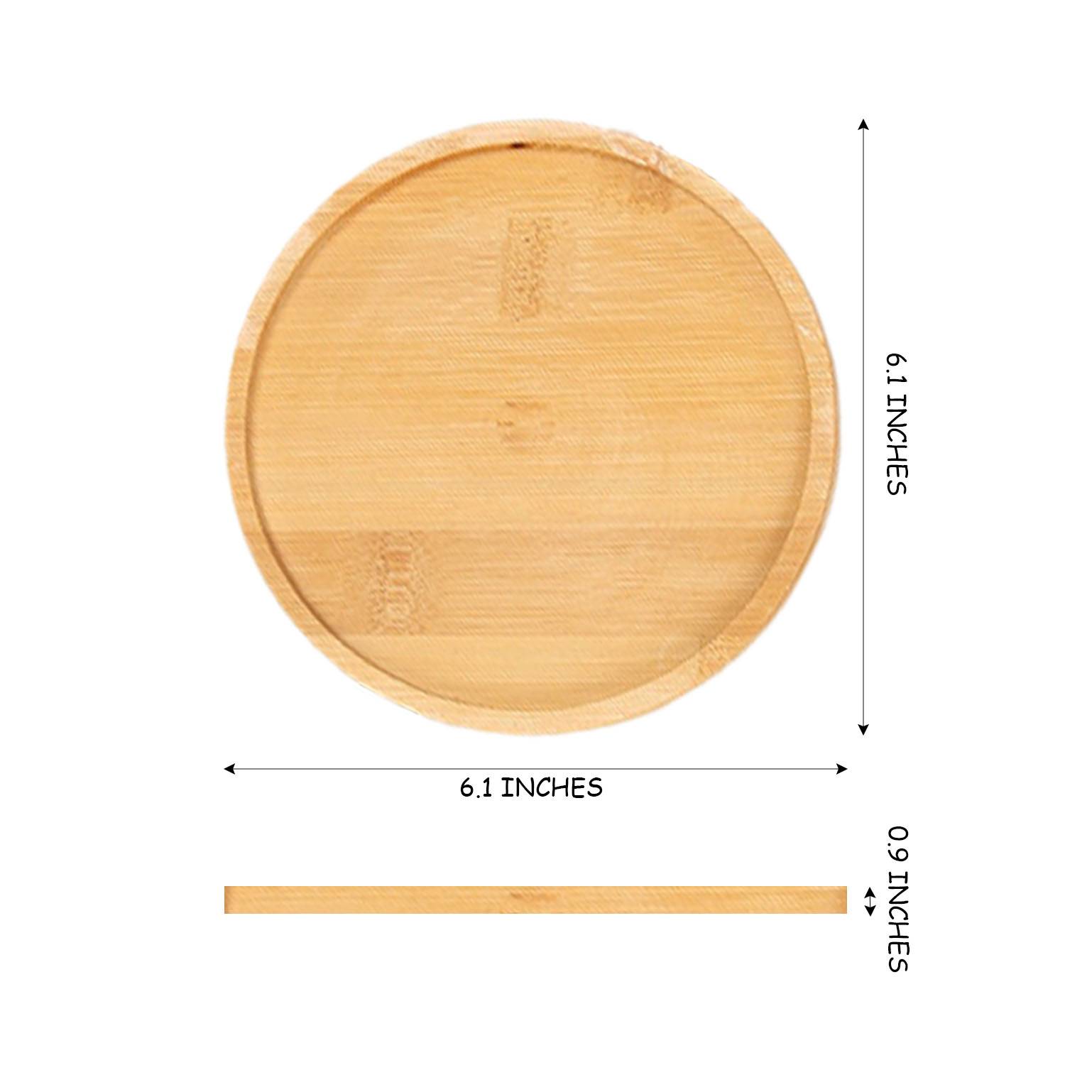 Bamboo Round Tray 5