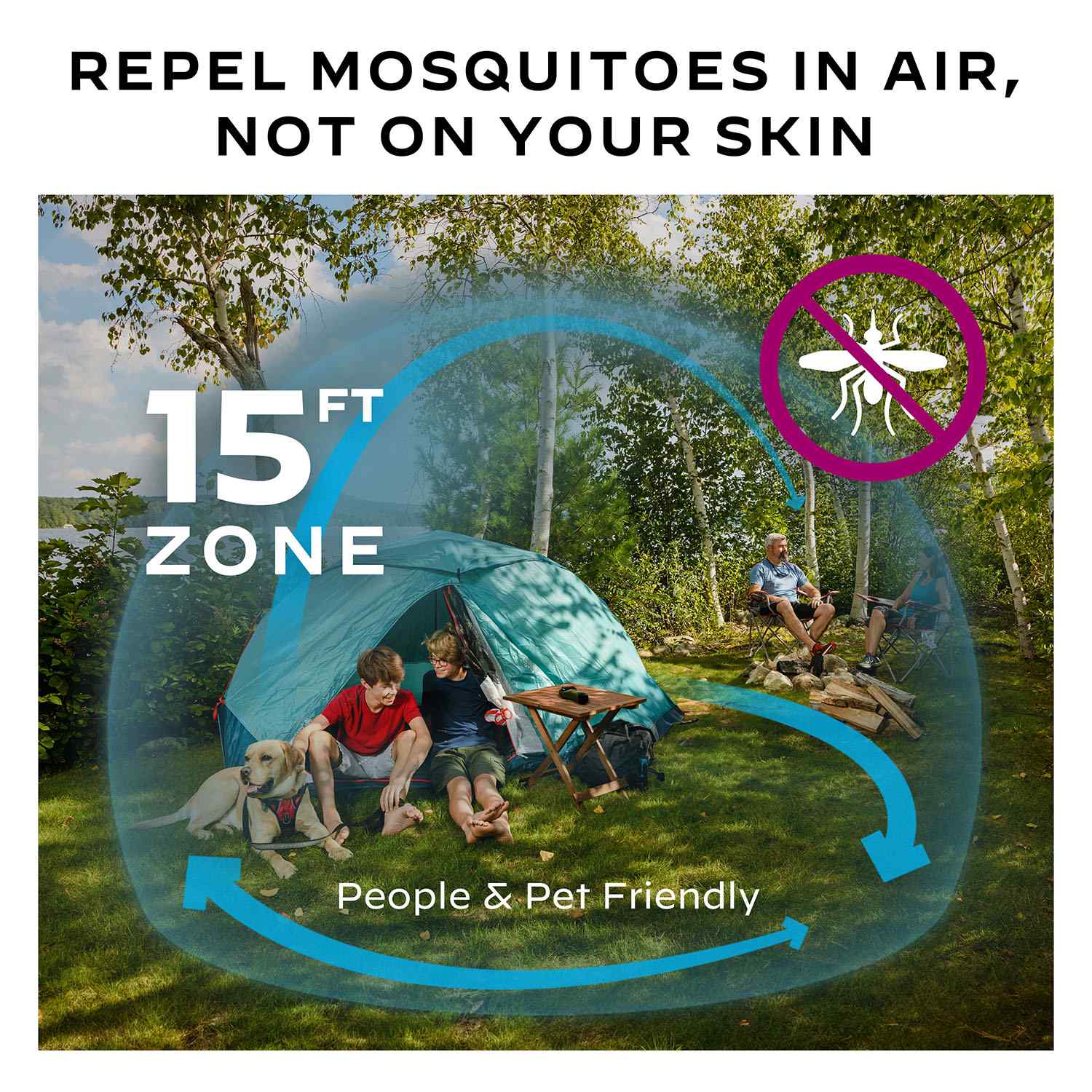 THERMACELL® PORTABLE MOSQUITO REPELLER 9