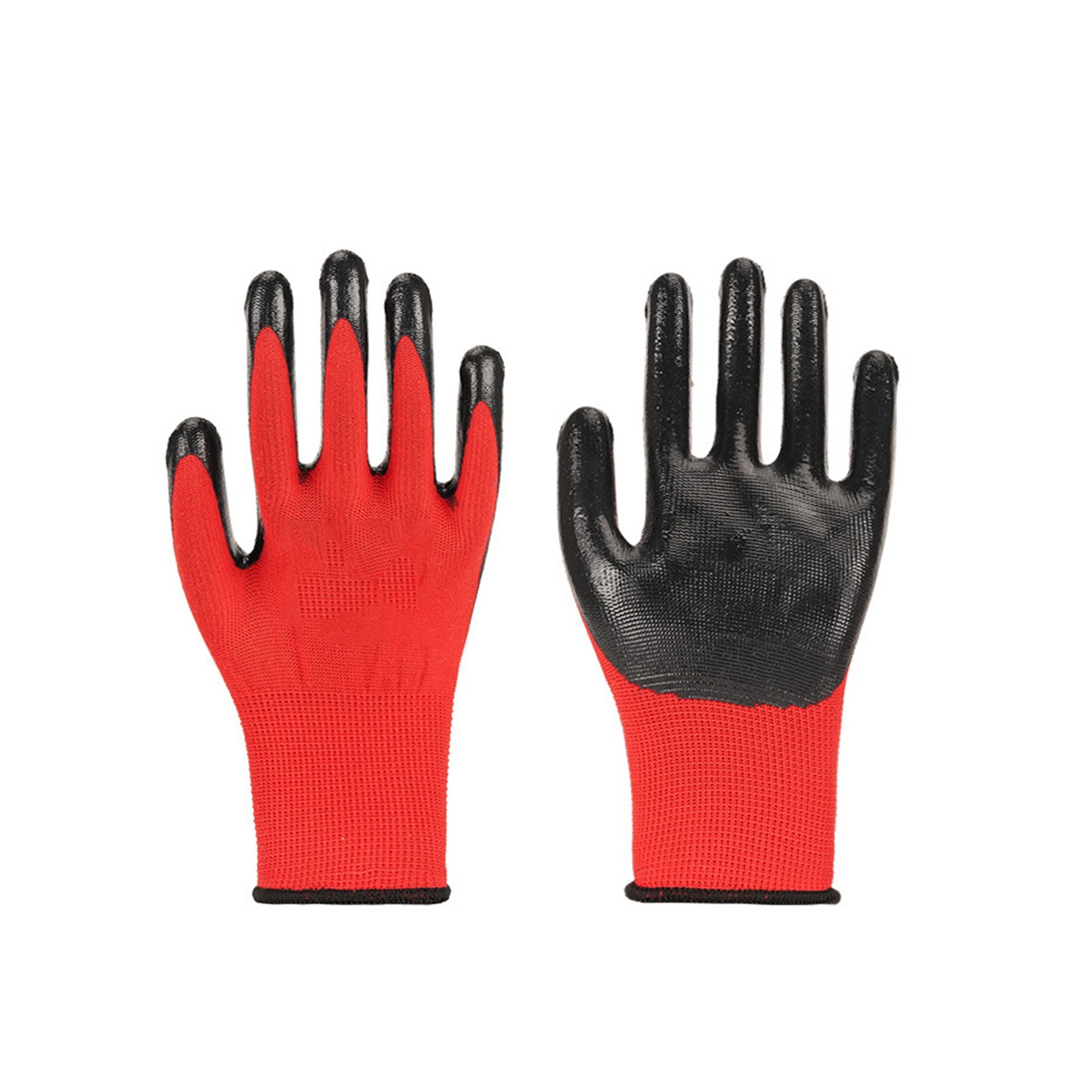 Nitrile Anti-slip Labor Protection Gloves for Construction Site 3