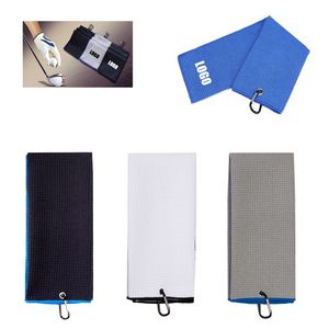 Golf Sport Towel With Carabiner 11