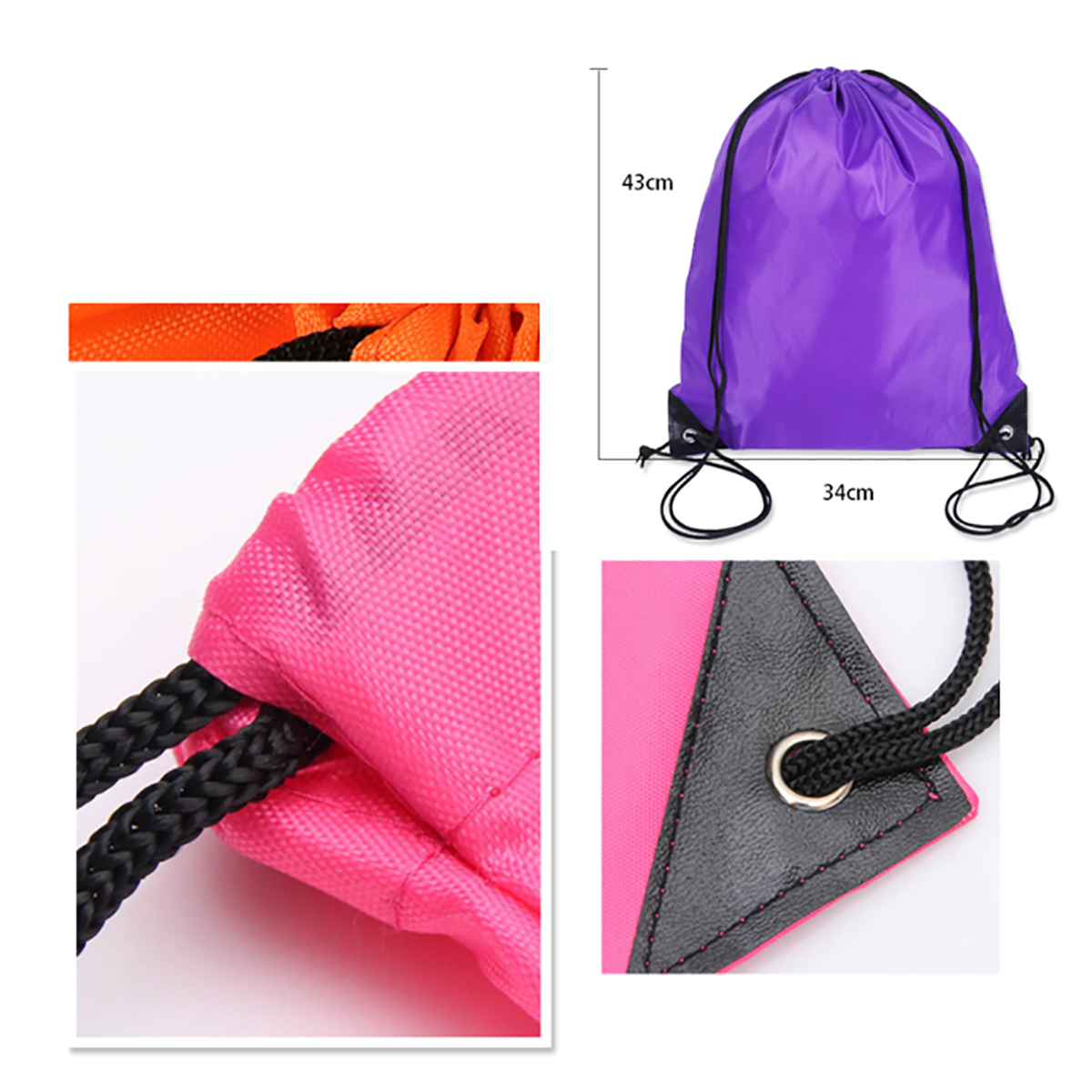 Drawstring Bag Backpacks 3