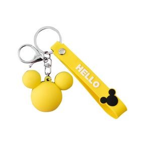 Charming PVC Mouse Keychain With Key Ring Attachment 16