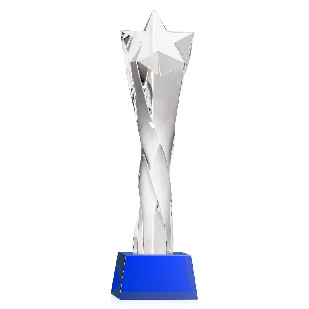 Arlington Star Award on Robson Base - Blue 2