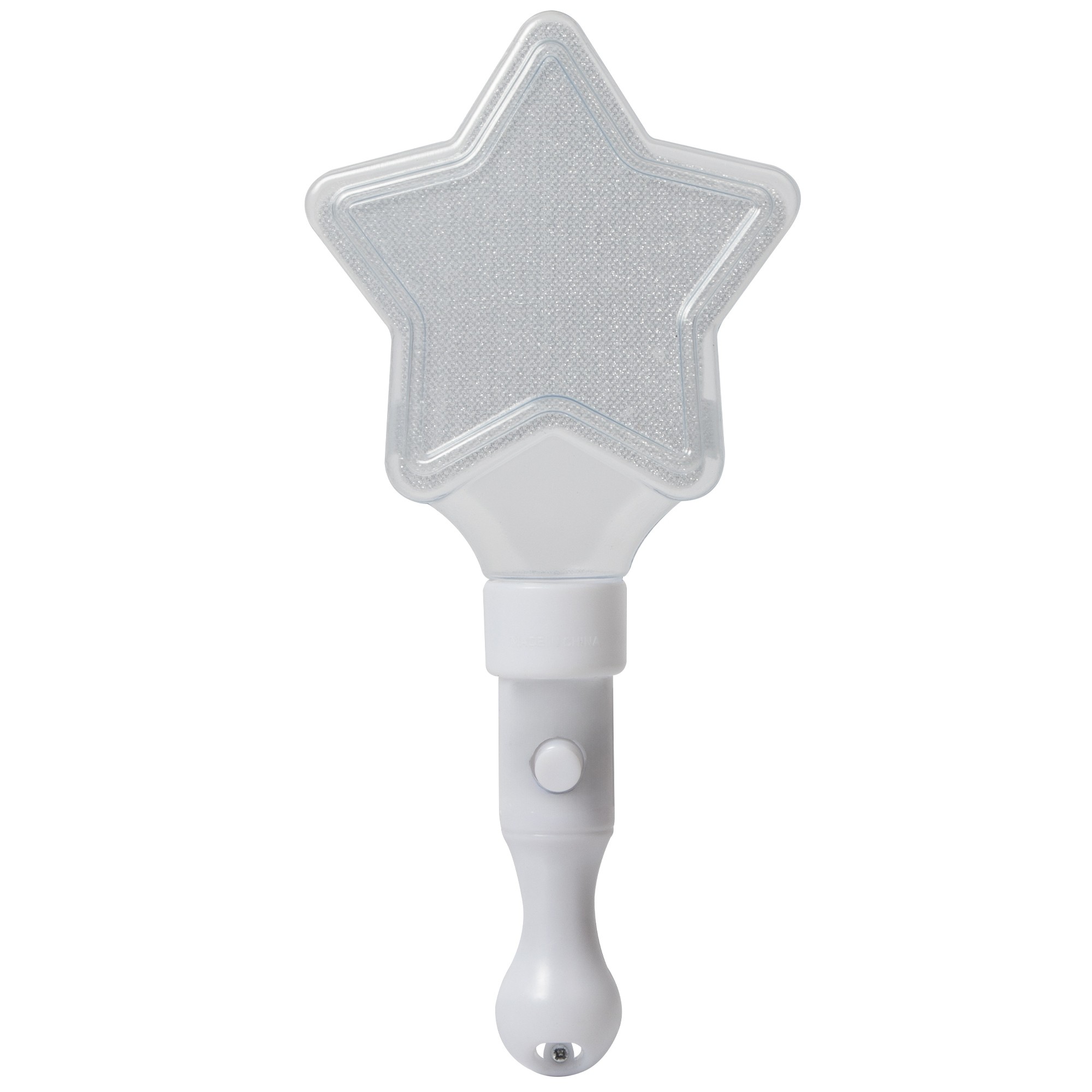 9" White Light Up Star Wand 4