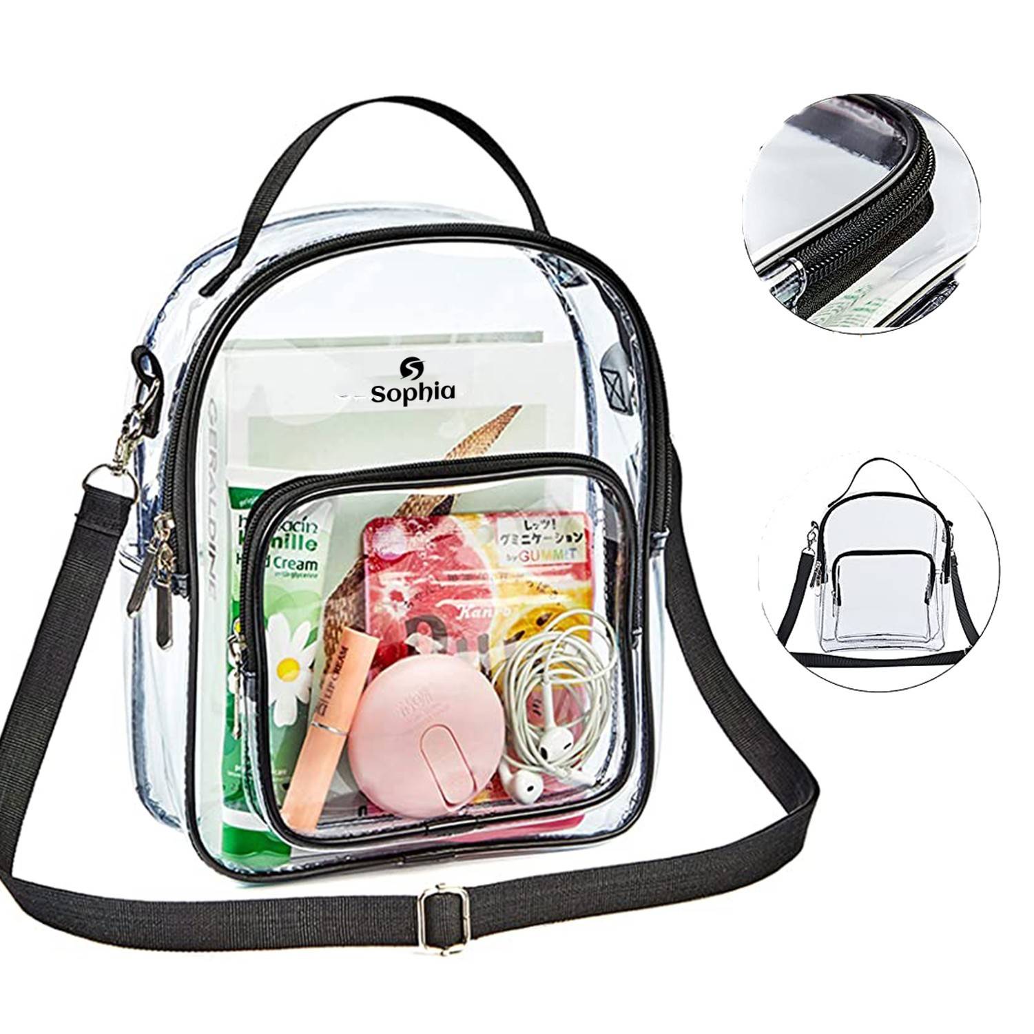 Clear Crossbody Purse Bag 2