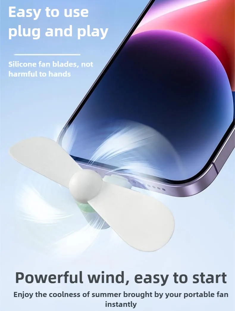 USB Smartphone Cooling Fan 5