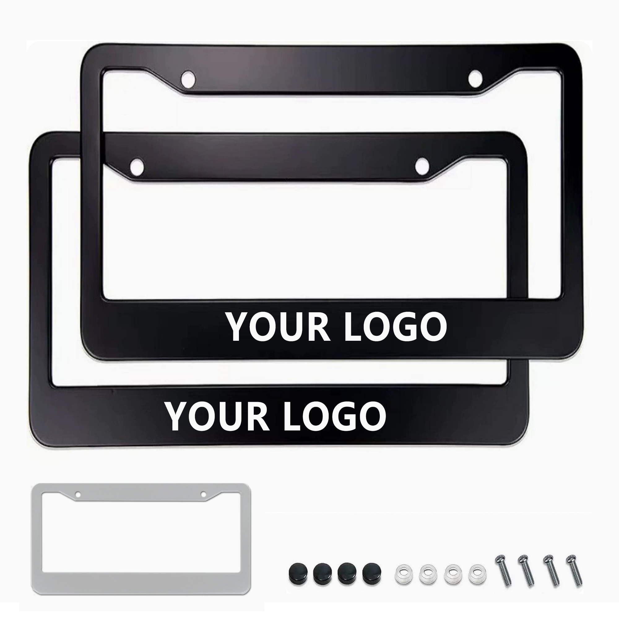 Metal License Plate Frame 1