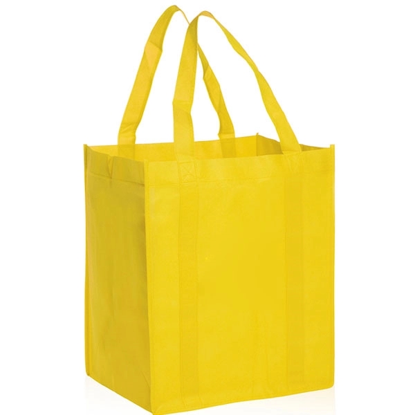 Value Non-Woven Grocery Tote Bag - 13W X 15H X 8W 5