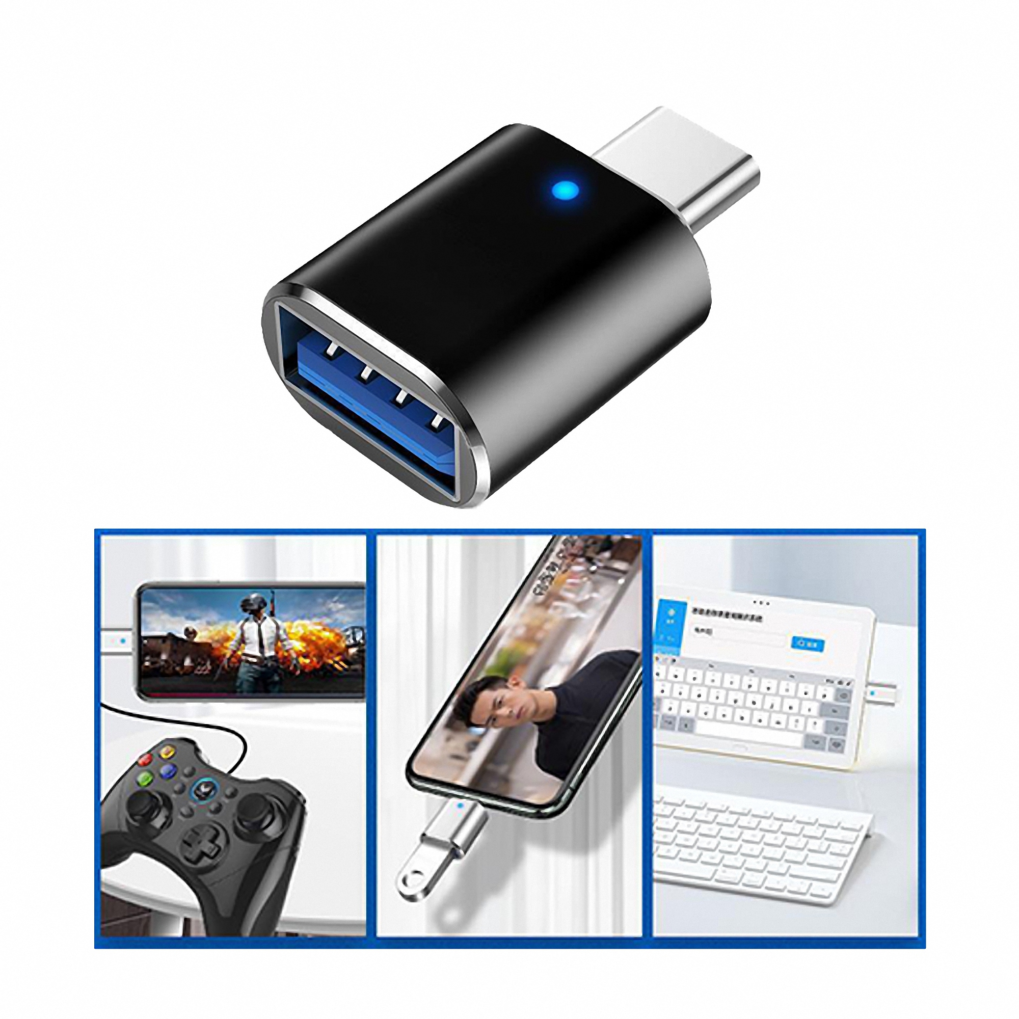 USB C to USB 3.0 OTG Adapter 4