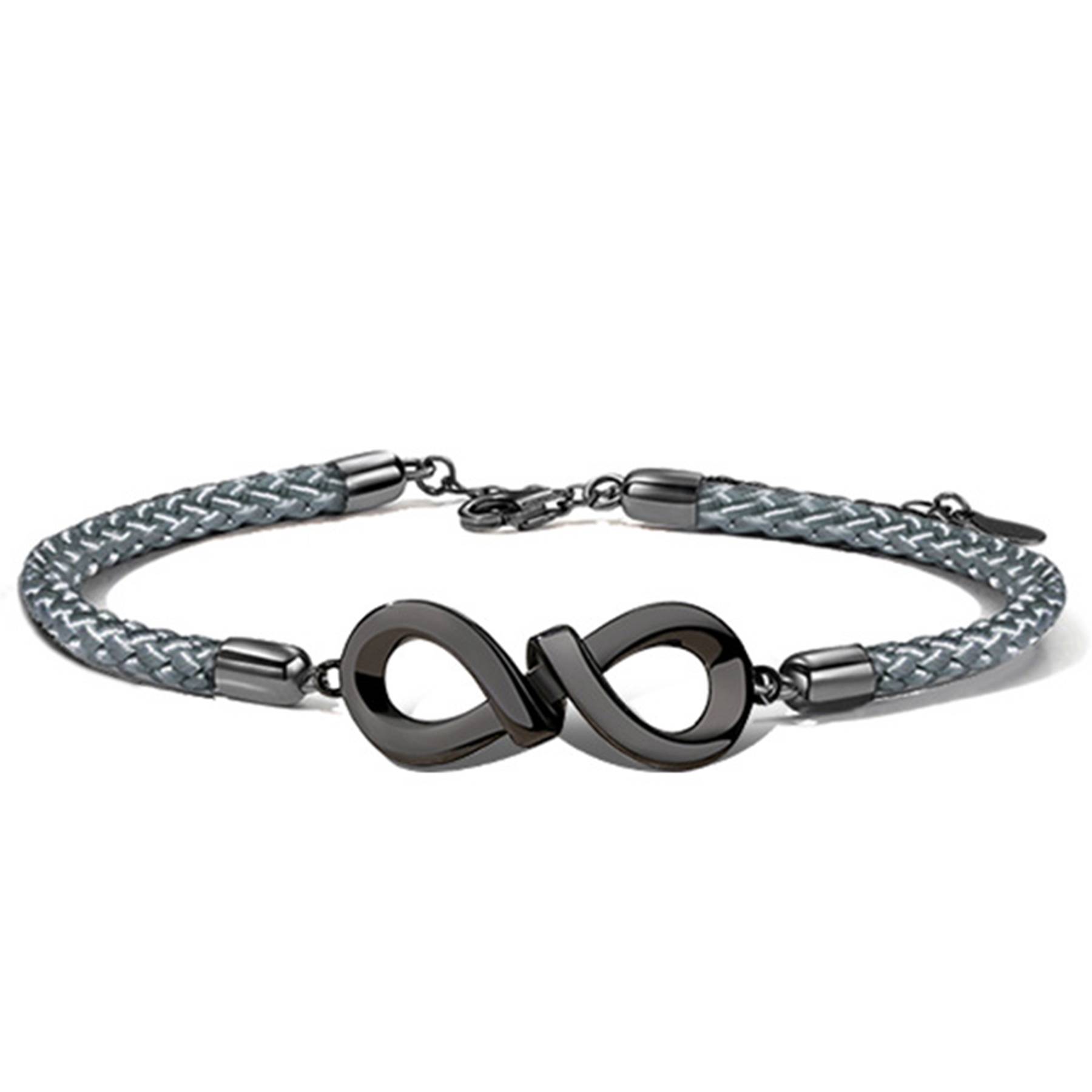 Silver Niche design sense woven bracelet 4