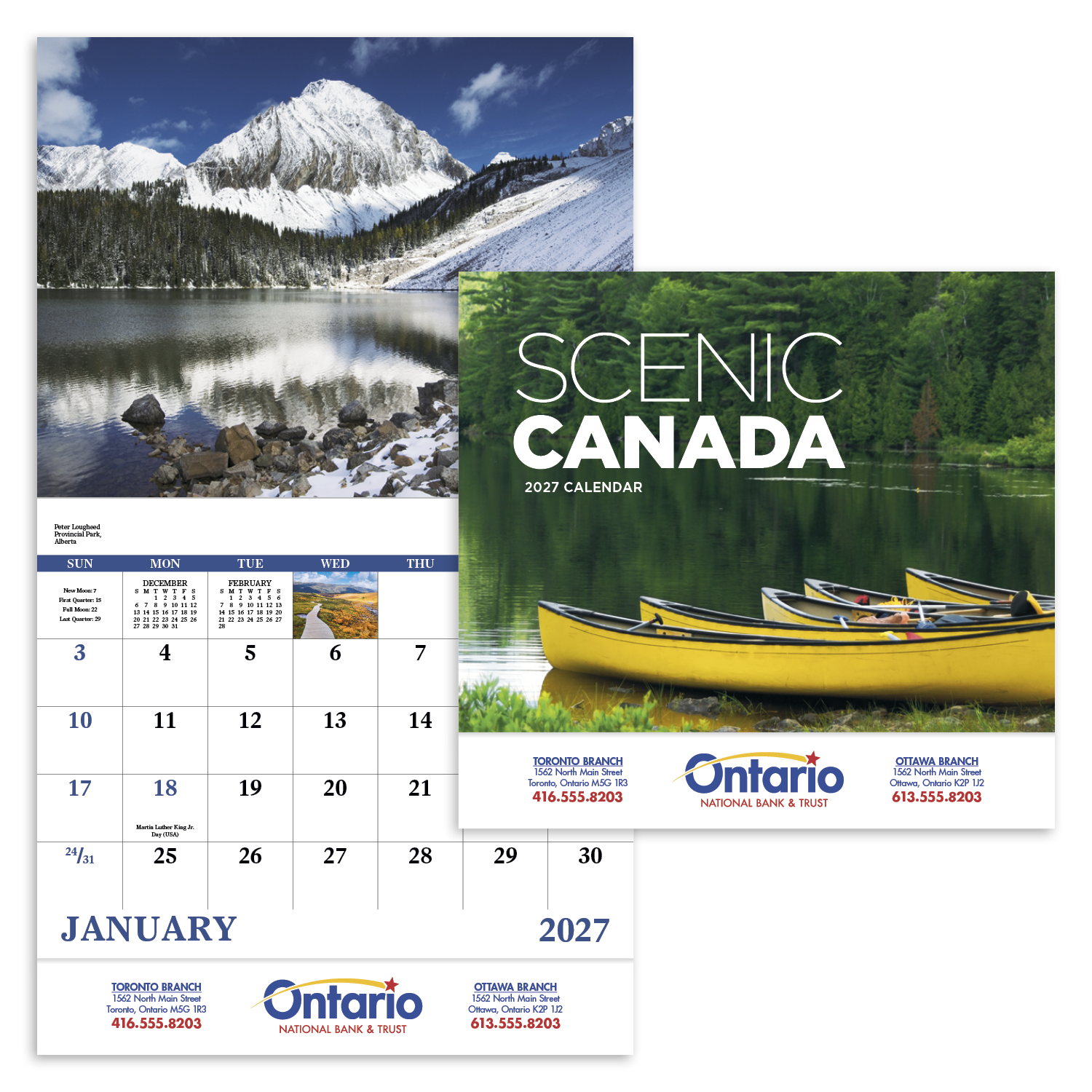 Good Value™ Scenic Canada - Stapled Calendar 38