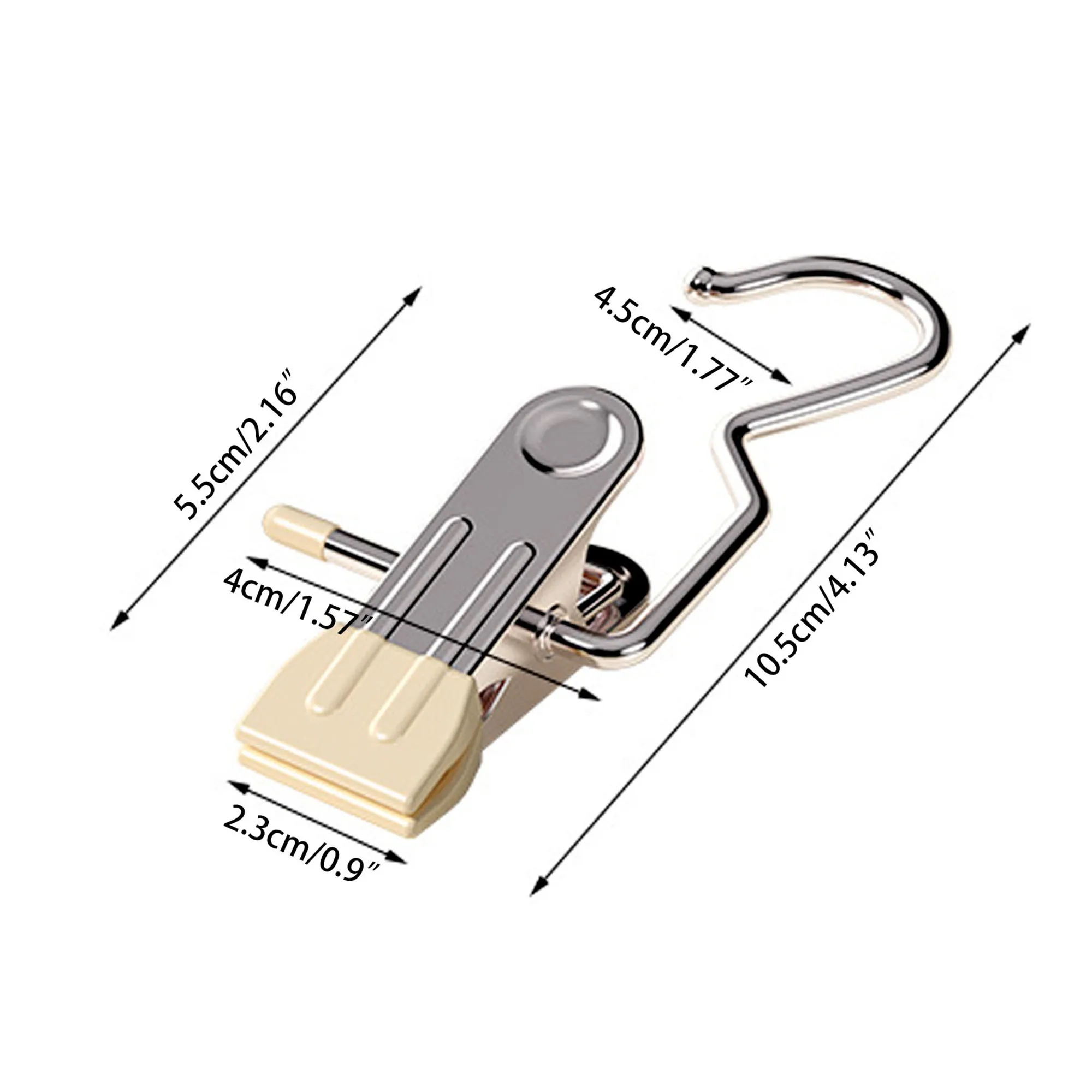 Stainless Steel Seamless Clothes Hanger Clip 5