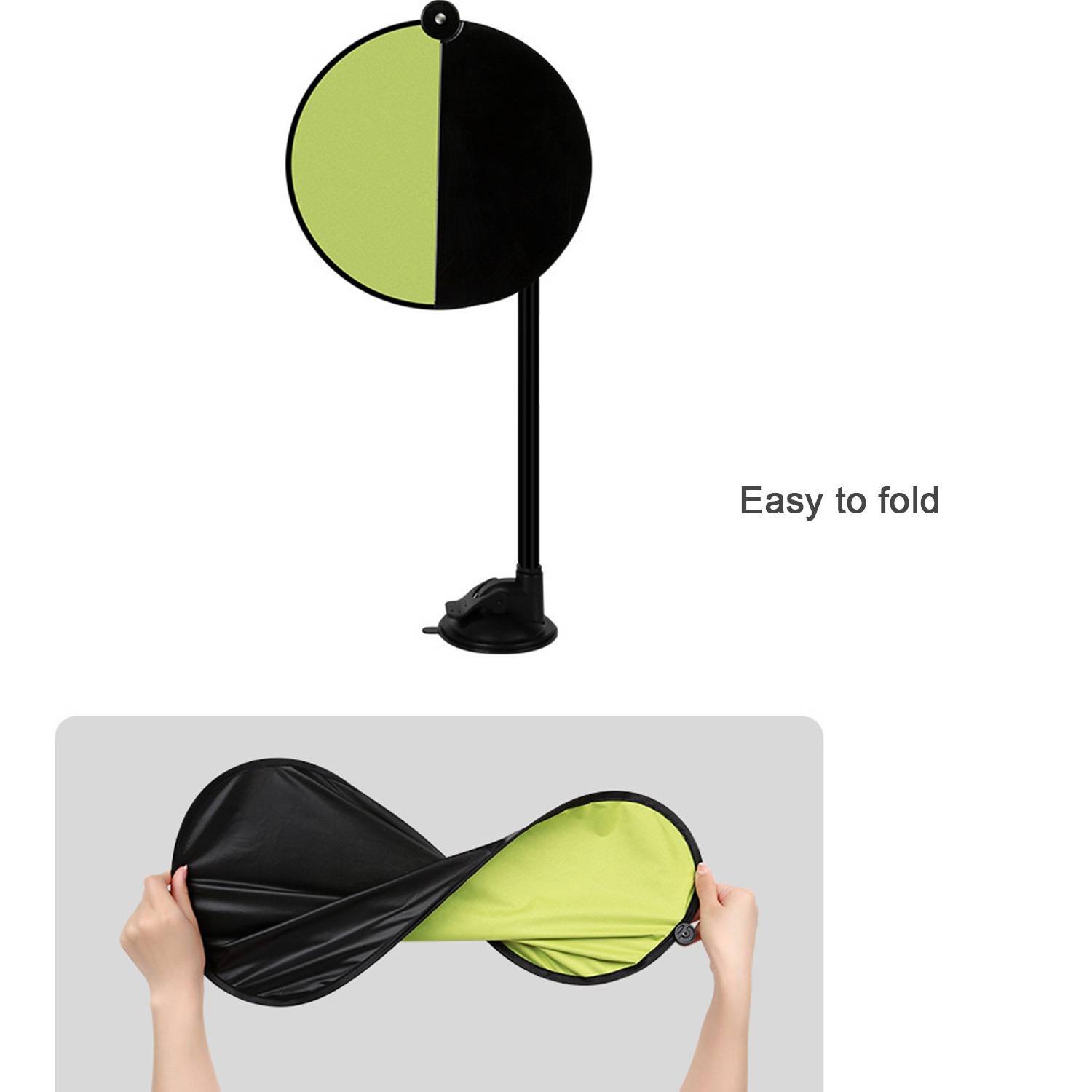 Car Sun shade W/Sucker 9