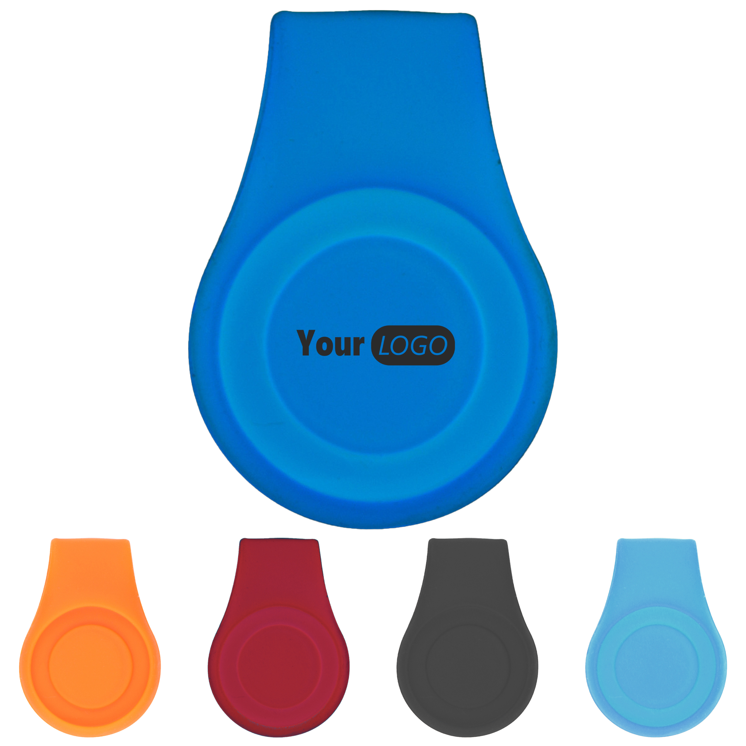 Silicone Customizable Golf Cap Clip 2
