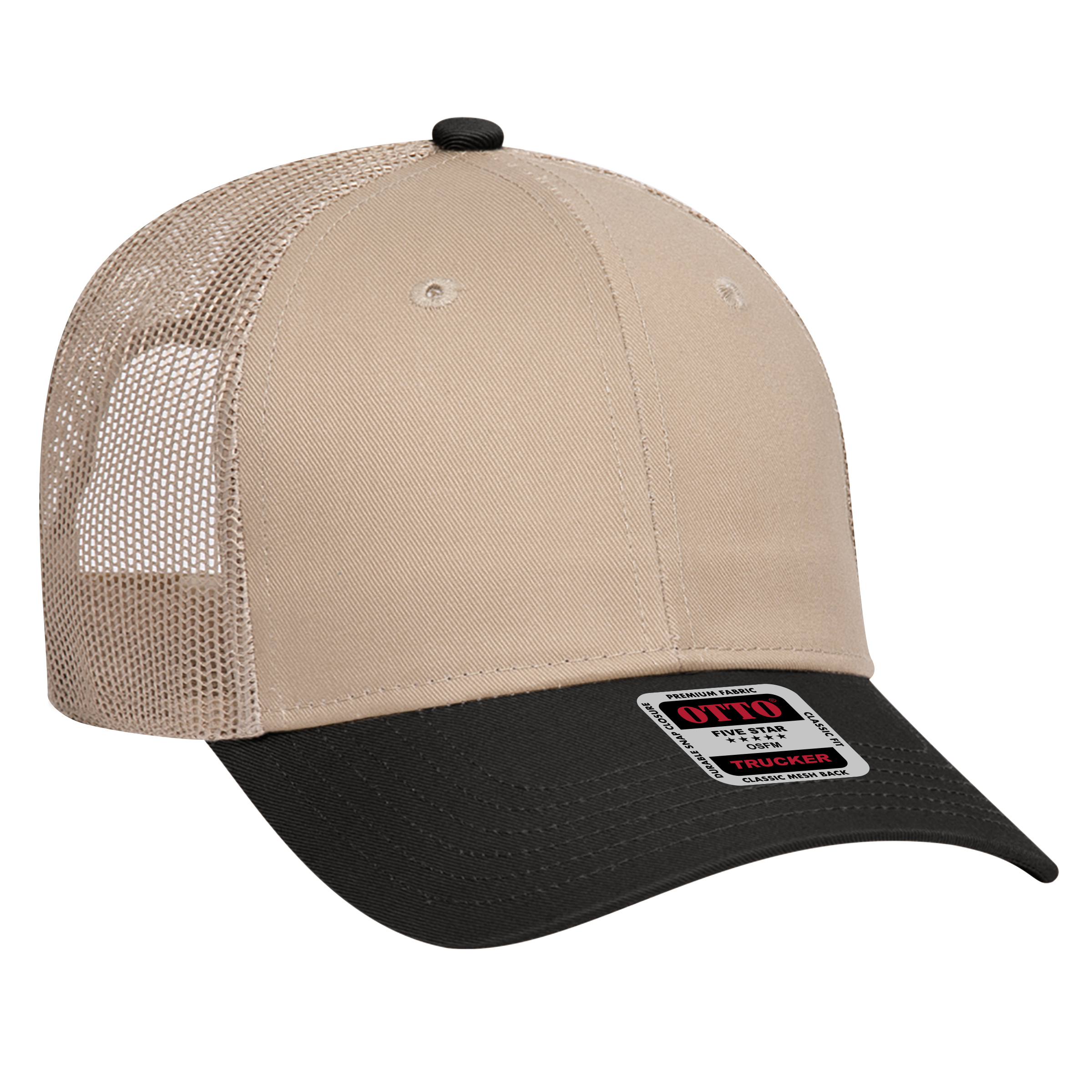 OTTO CAP® 6 Panel Low Profile Mesh Back Trucker Hat 35