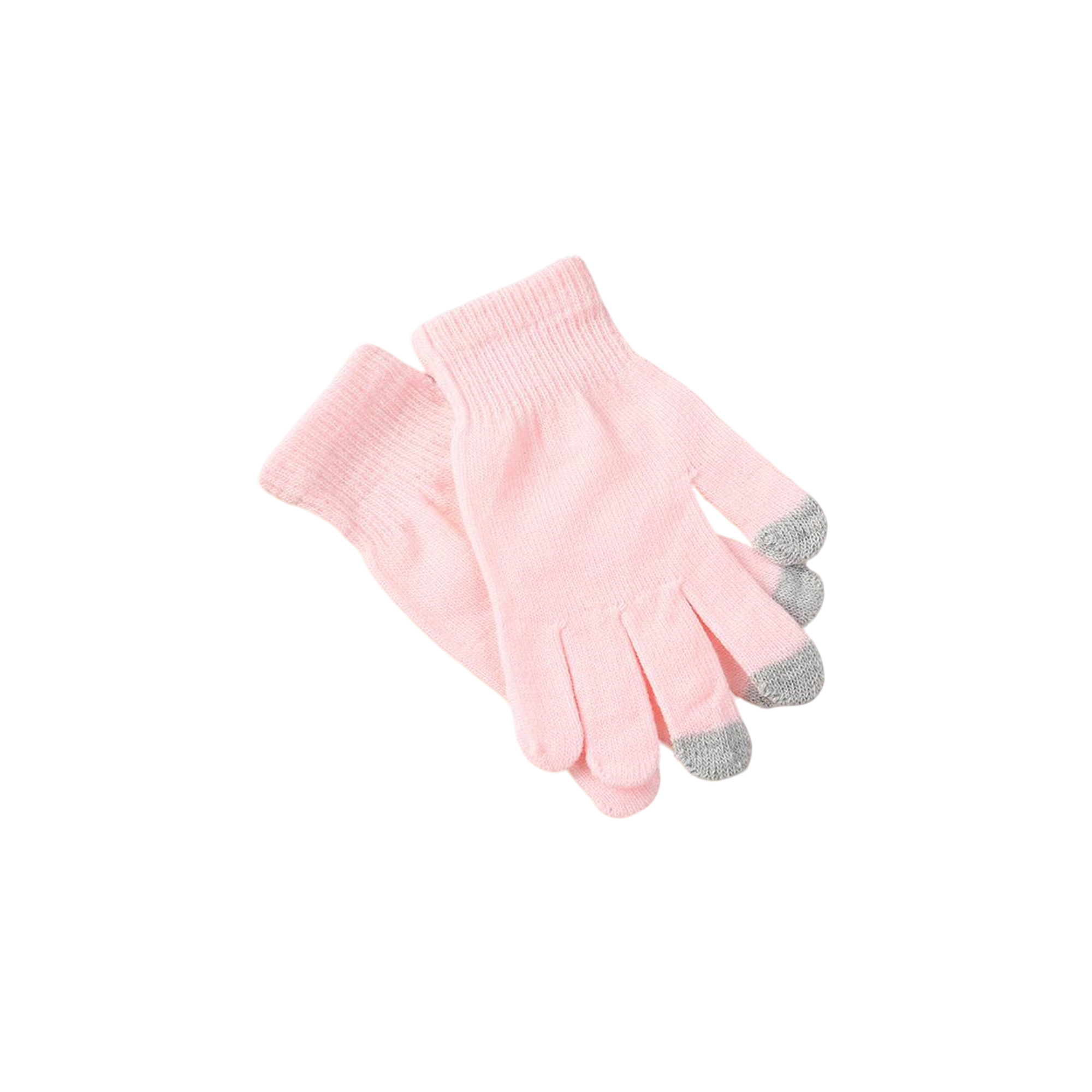 Touchscreen Acrylic Knit Magic Glove Pair 7.9" 6