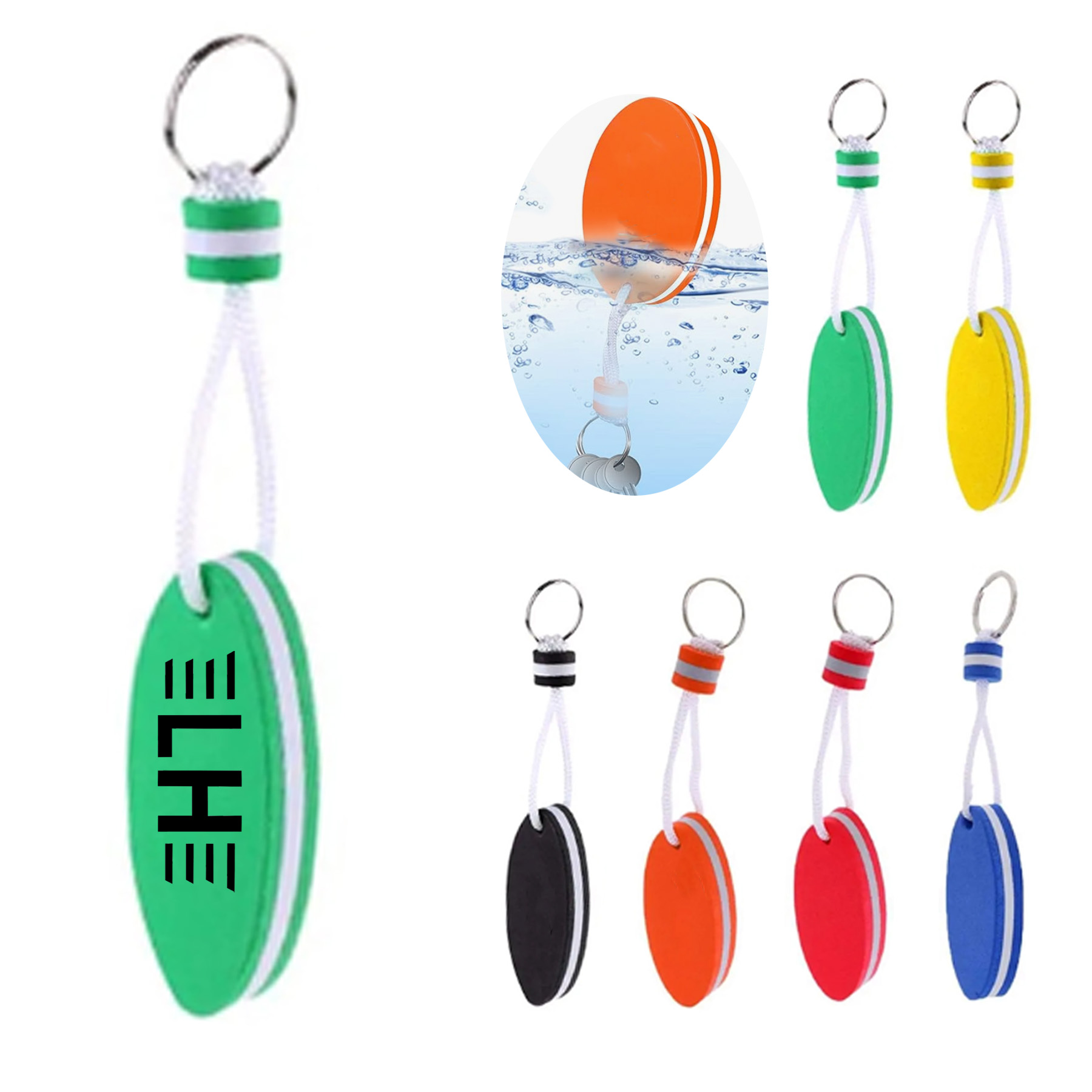 Floating Keychain with Buoy Design 2