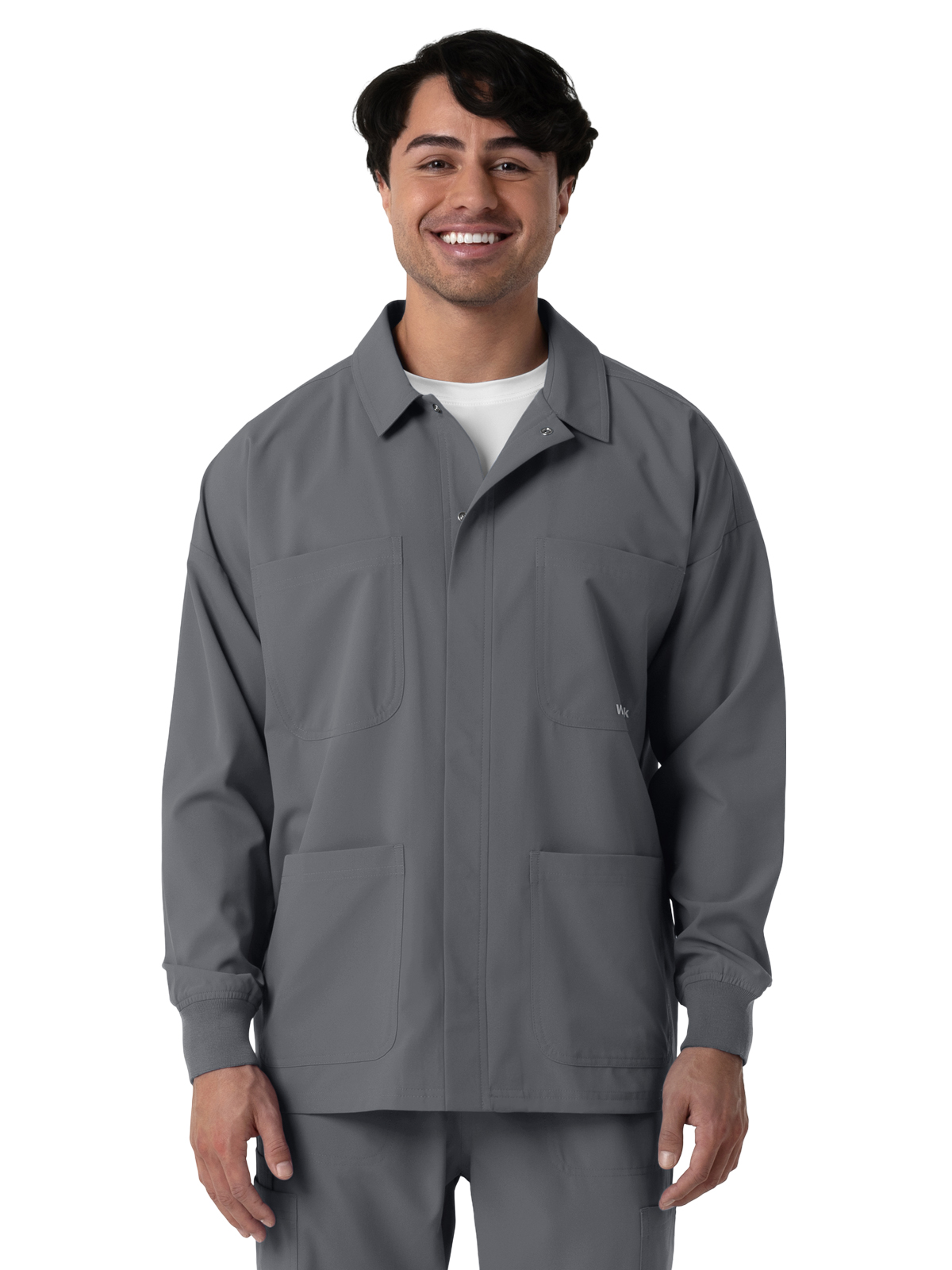 Wink - Nurtur - Men's Four-Pocket Scrub Shirt Jacket 6