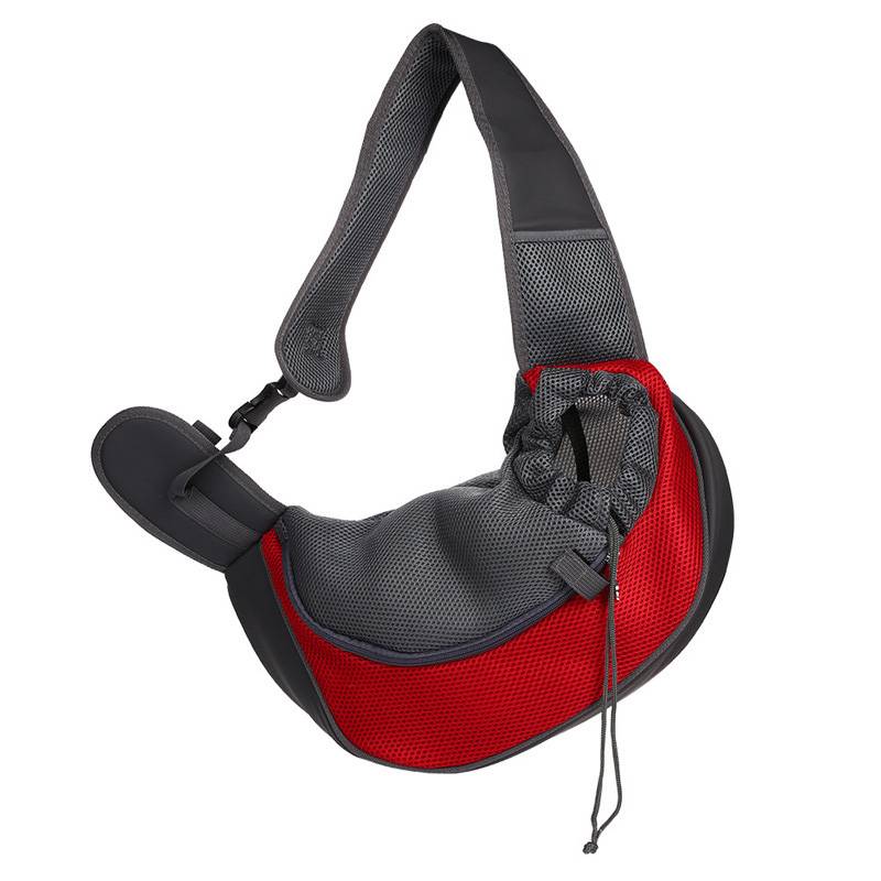 Portable crossbody shoulder breathable mesh outdoor bag 6