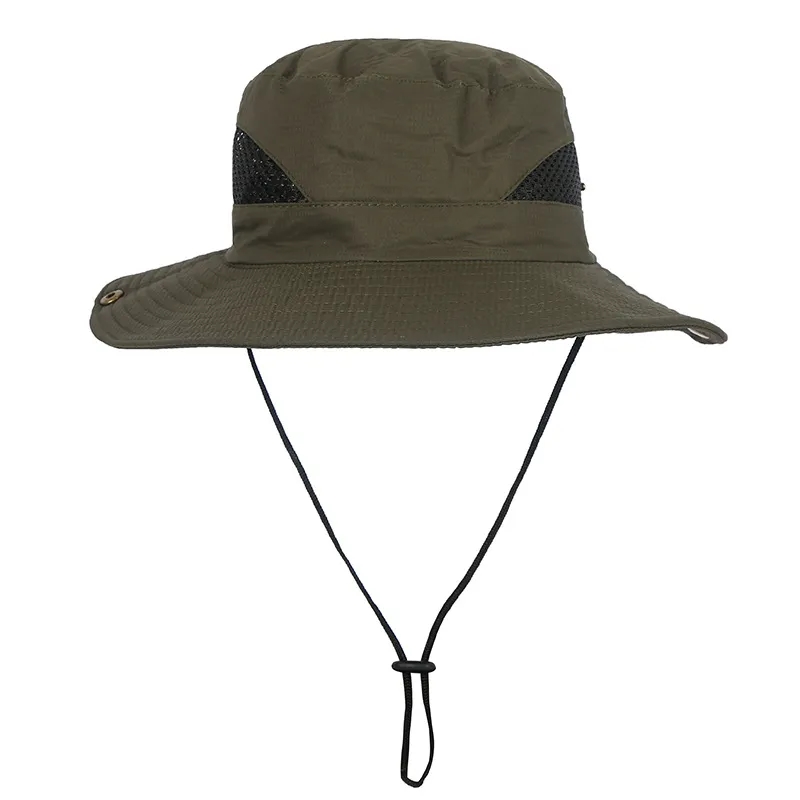 Foldable Bucket Mesh Hat 2