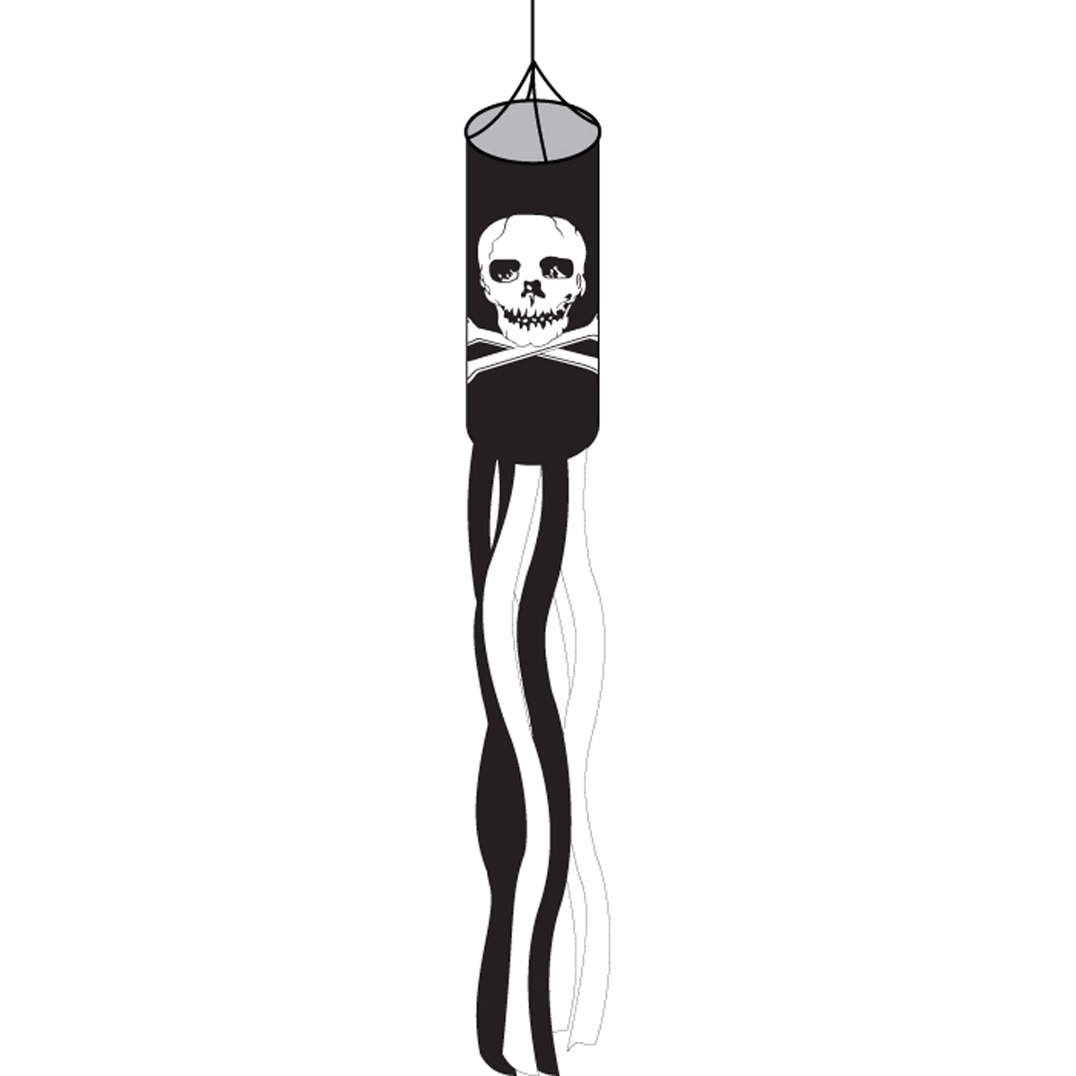 Jolly Roger Pennant Windsock 2