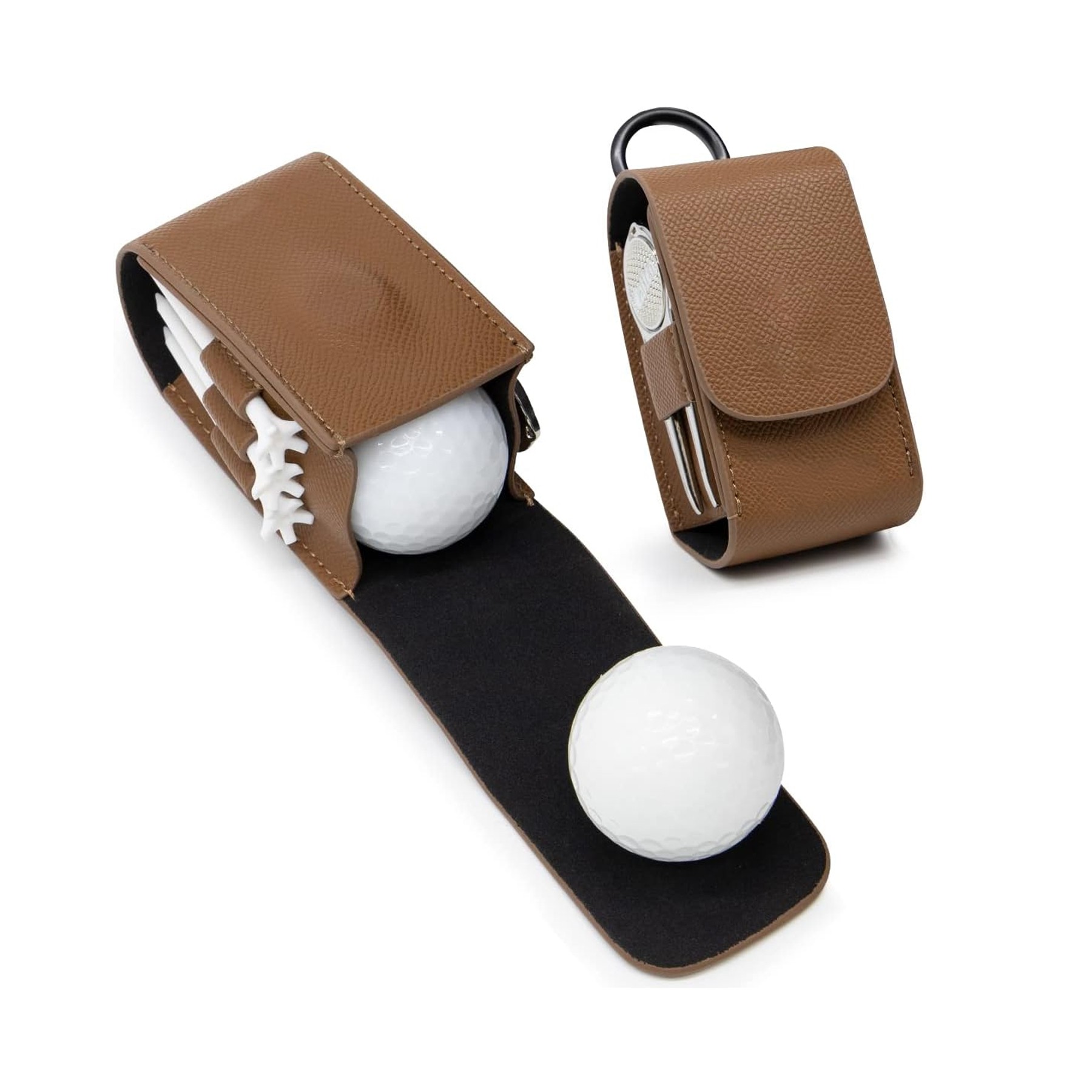 Practical Portable Golf Ball Case Waist Holder Bag 4