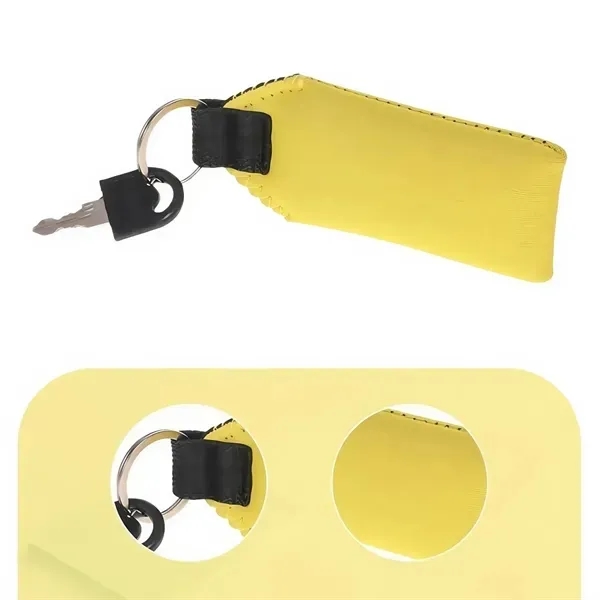 Reflective Floating Foam Keychain - High Visibility 9