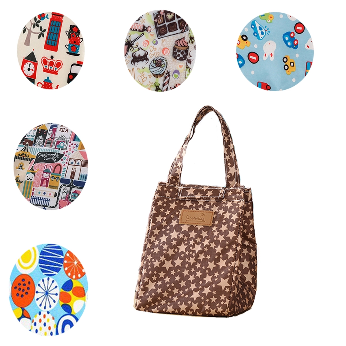 Oxford lunch tote bag 6