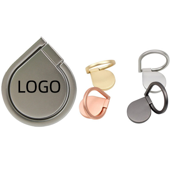Drop Shaped Metal Ring Holder 2