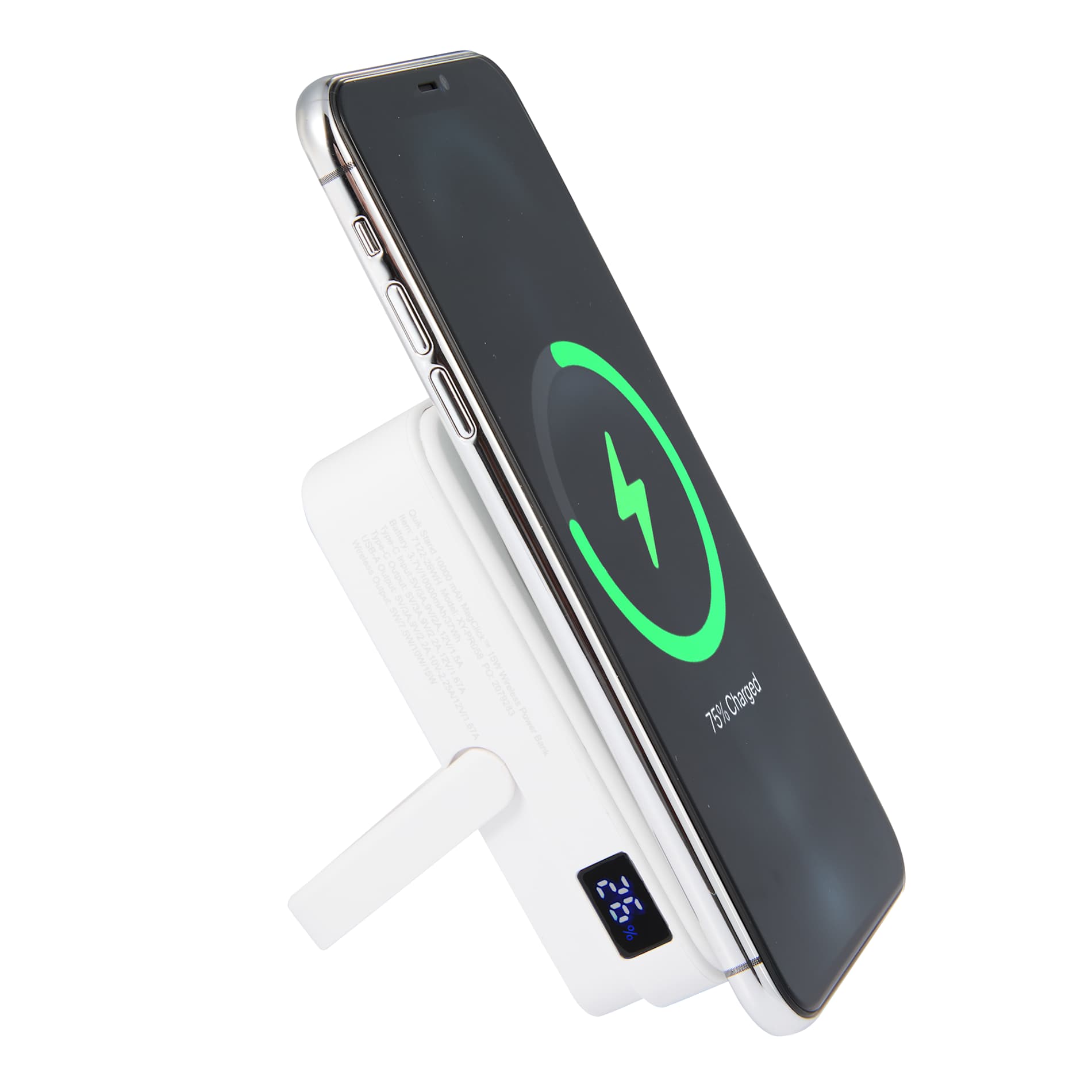 Quik Stand 10000 mAh MagClick™ Wireless Power Bank