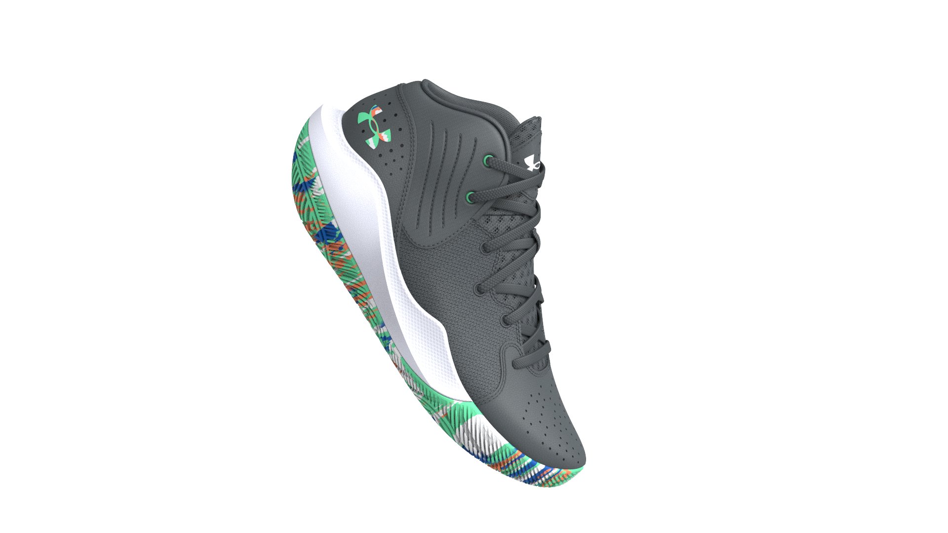 UA Jet '21 Grade School Basketball Shoes 10