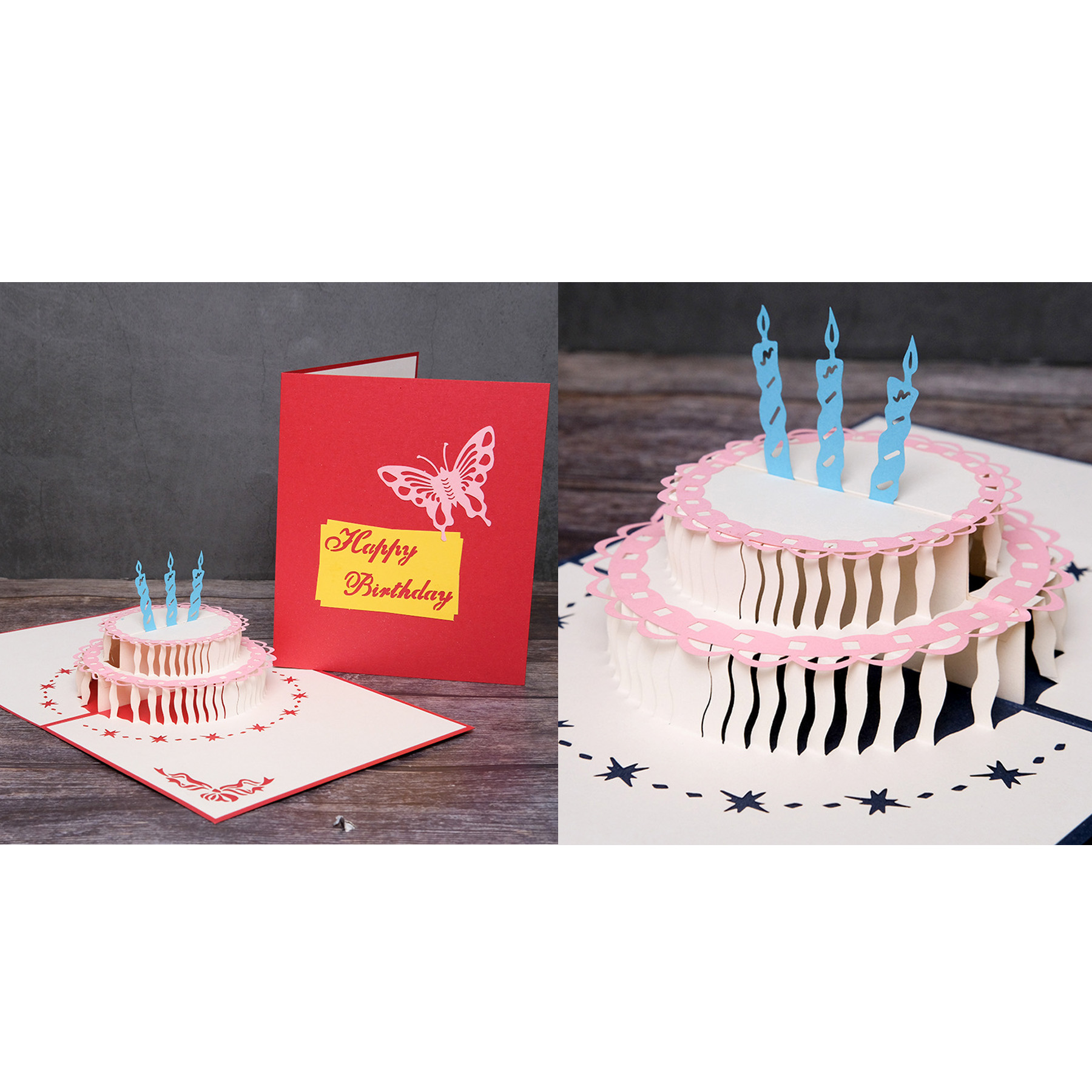Custom Happy Birthday Pop Up Card 1